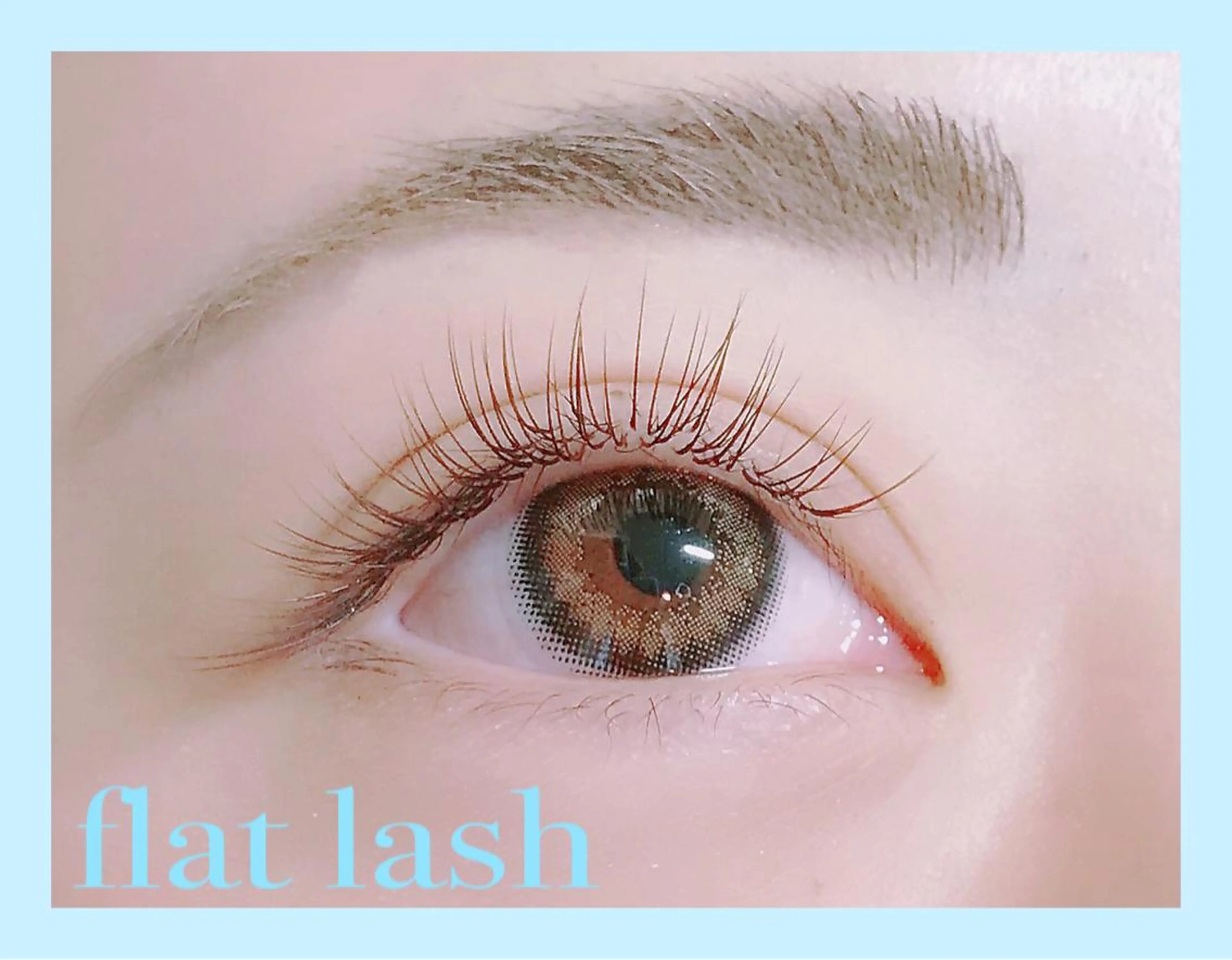 🖤フラットラッシュ100本🖤の写真
