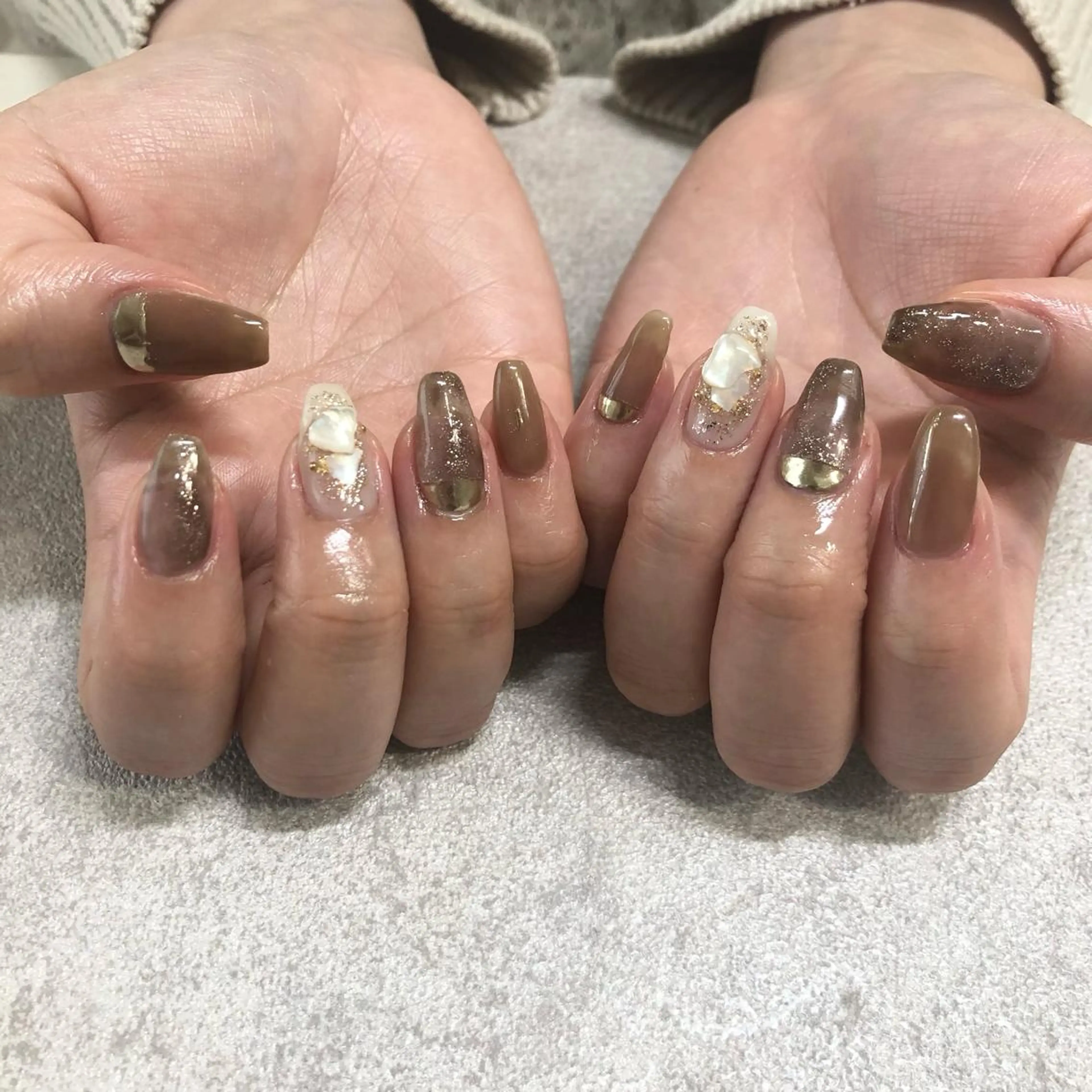 ネイル ハンドネイル ViViA momokaのネイルデザイン