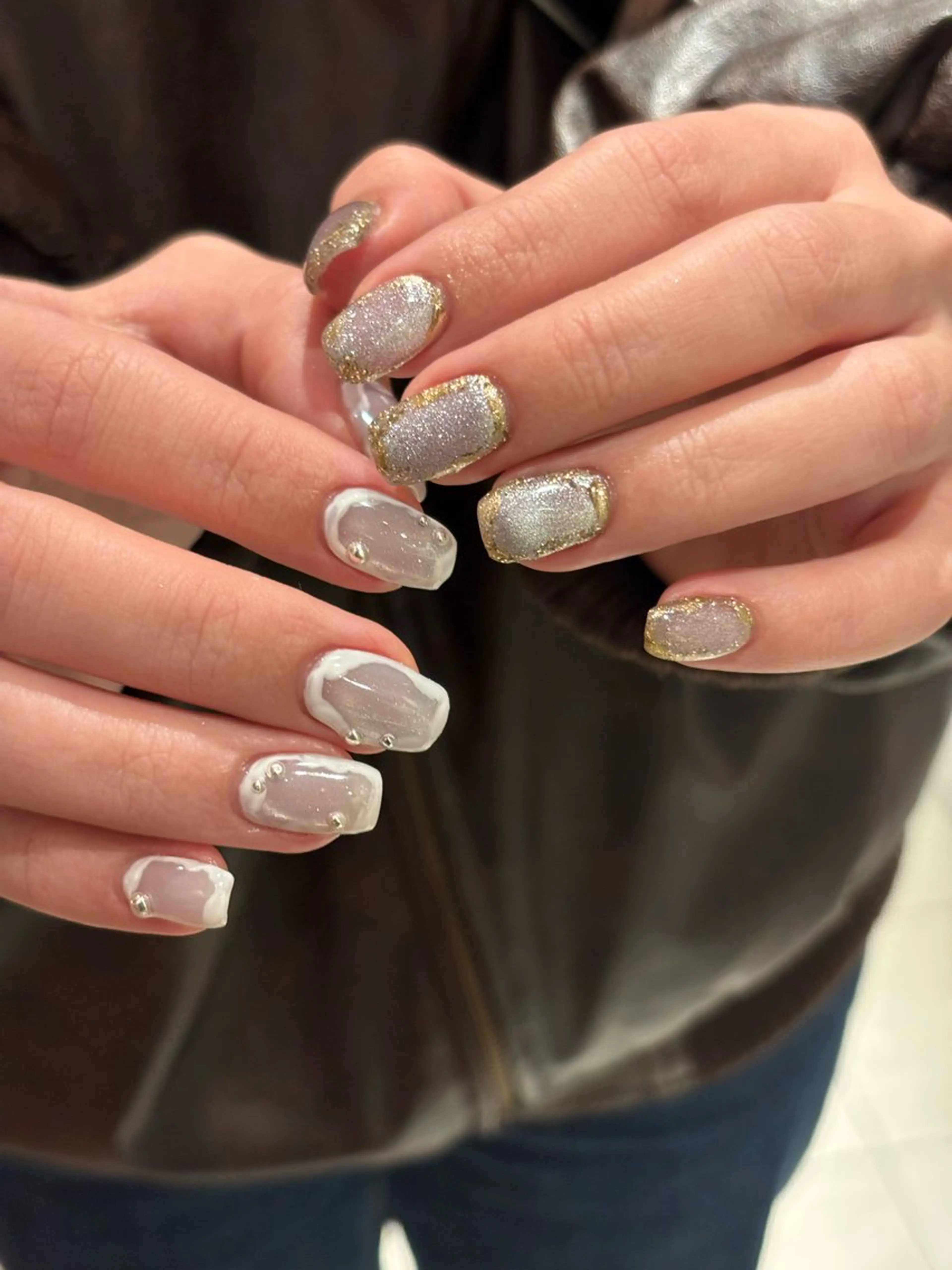 ネイル アートネイル ハンドネイル 祇園 彩寧のネイルデザイン