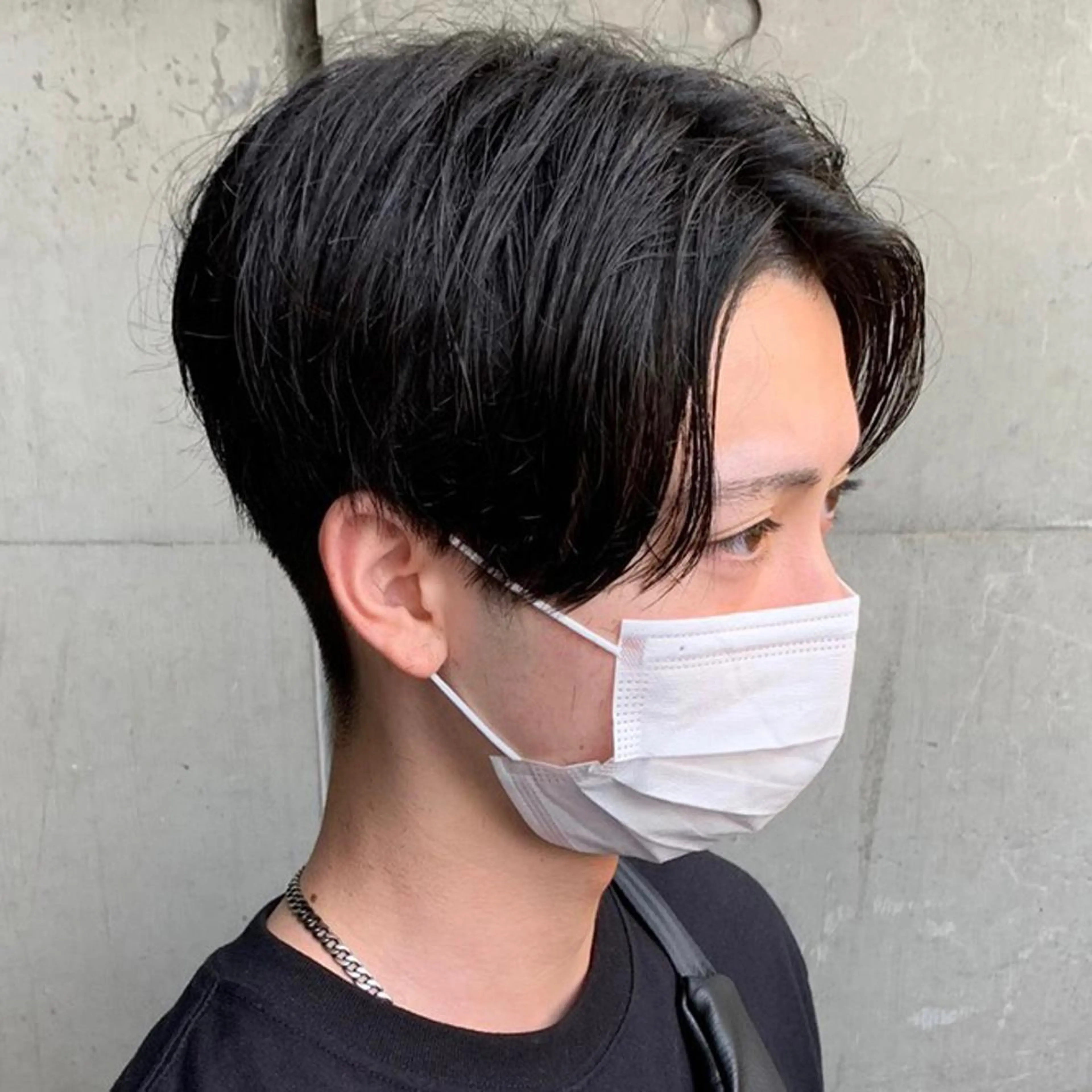 パーマ メンズ 酸性ストレート・ メンズ 三原 楊子のヘアスタイル