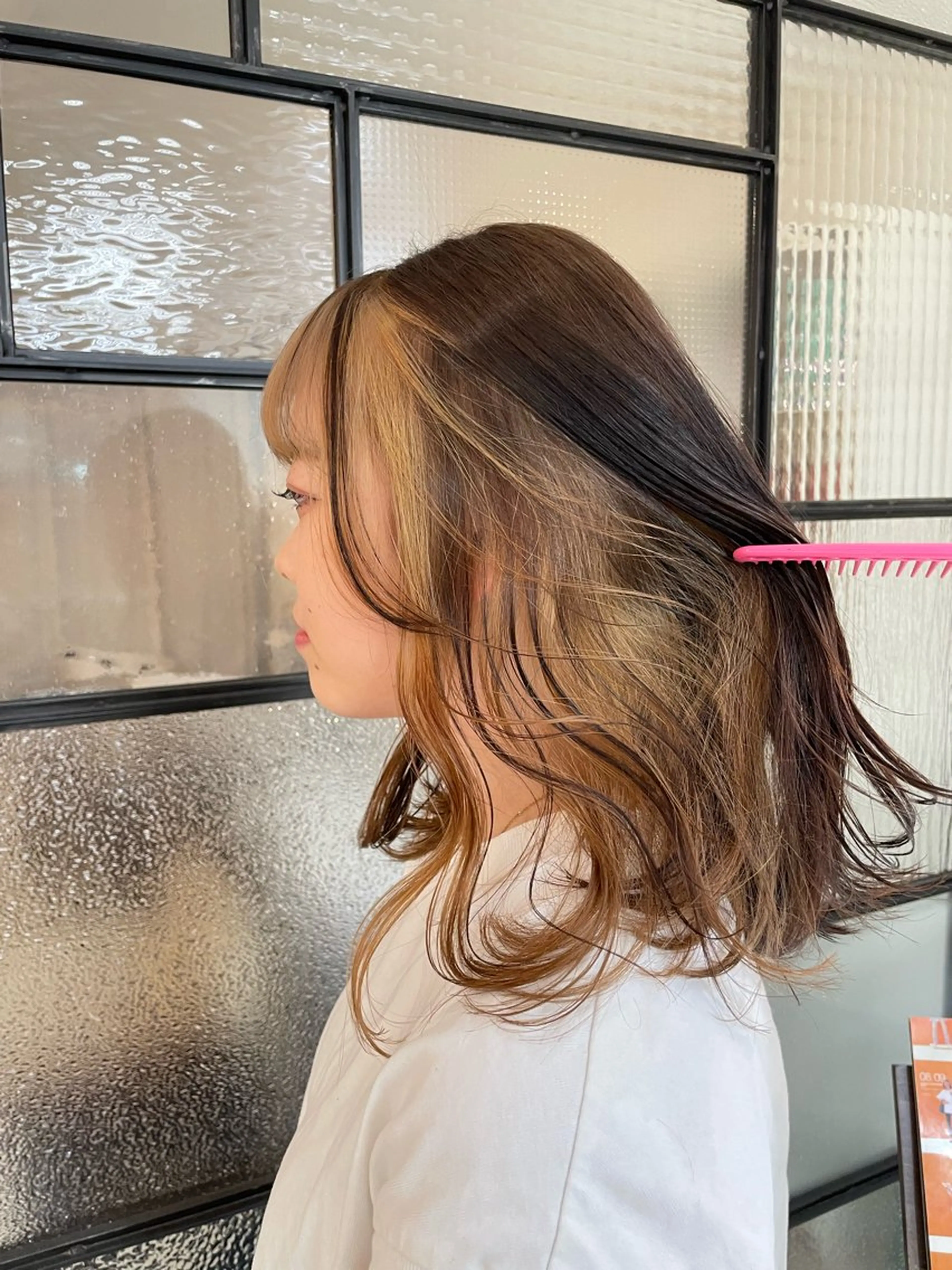 セミロング カラー 【NOE】┊ hanasakayaのヘアスタイル