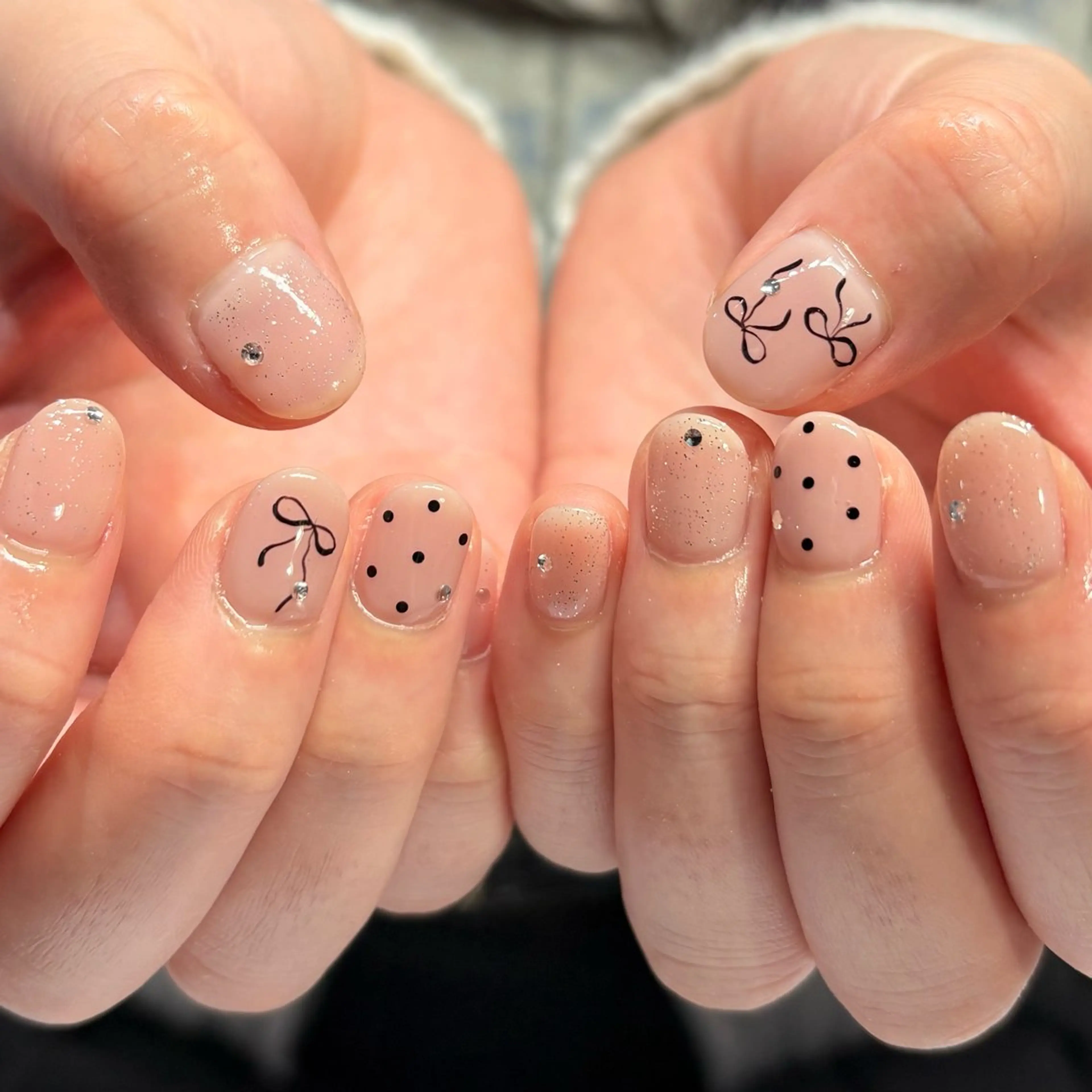 ショート ハンドネイル CLALA Ayumiのネイルデザイン