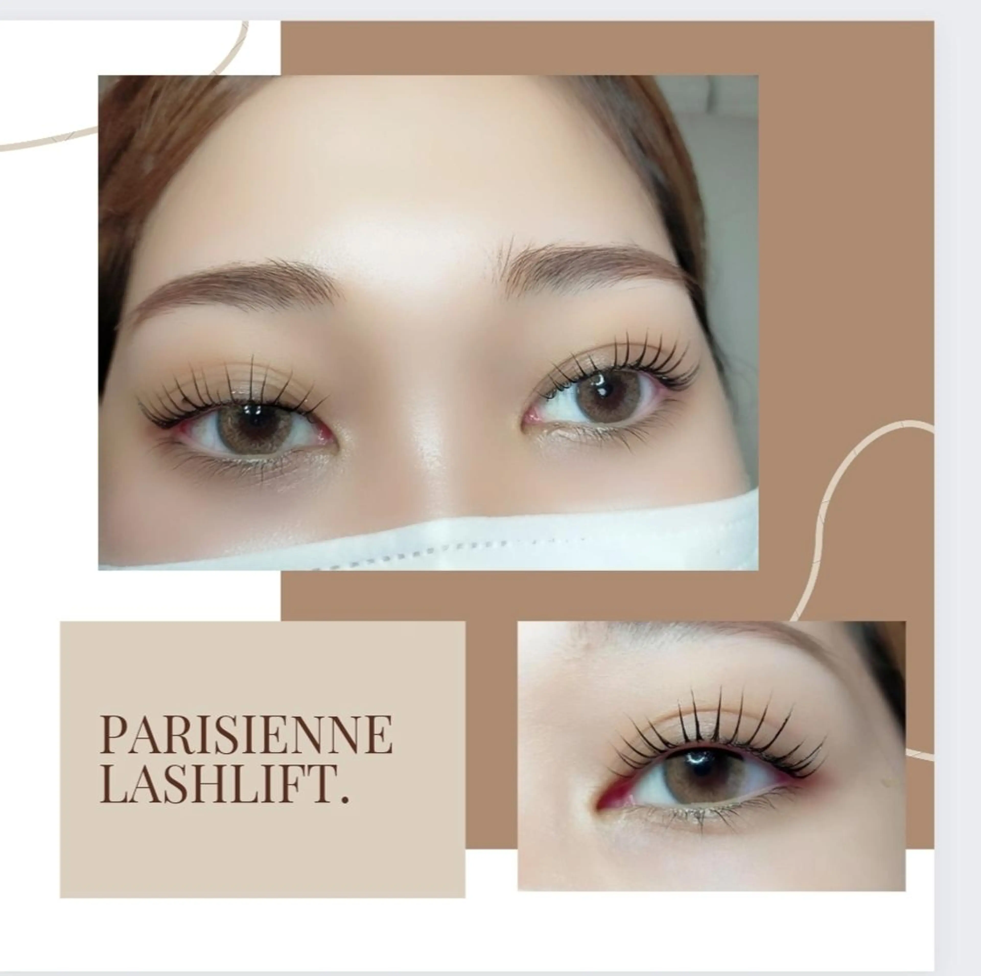 マツエク・マツパ 束感まつ毛 パリジェンヌラッシュリフト マツパ 🍒♡RiRi  Lash♡🍒のマツエク・マツパデザイン