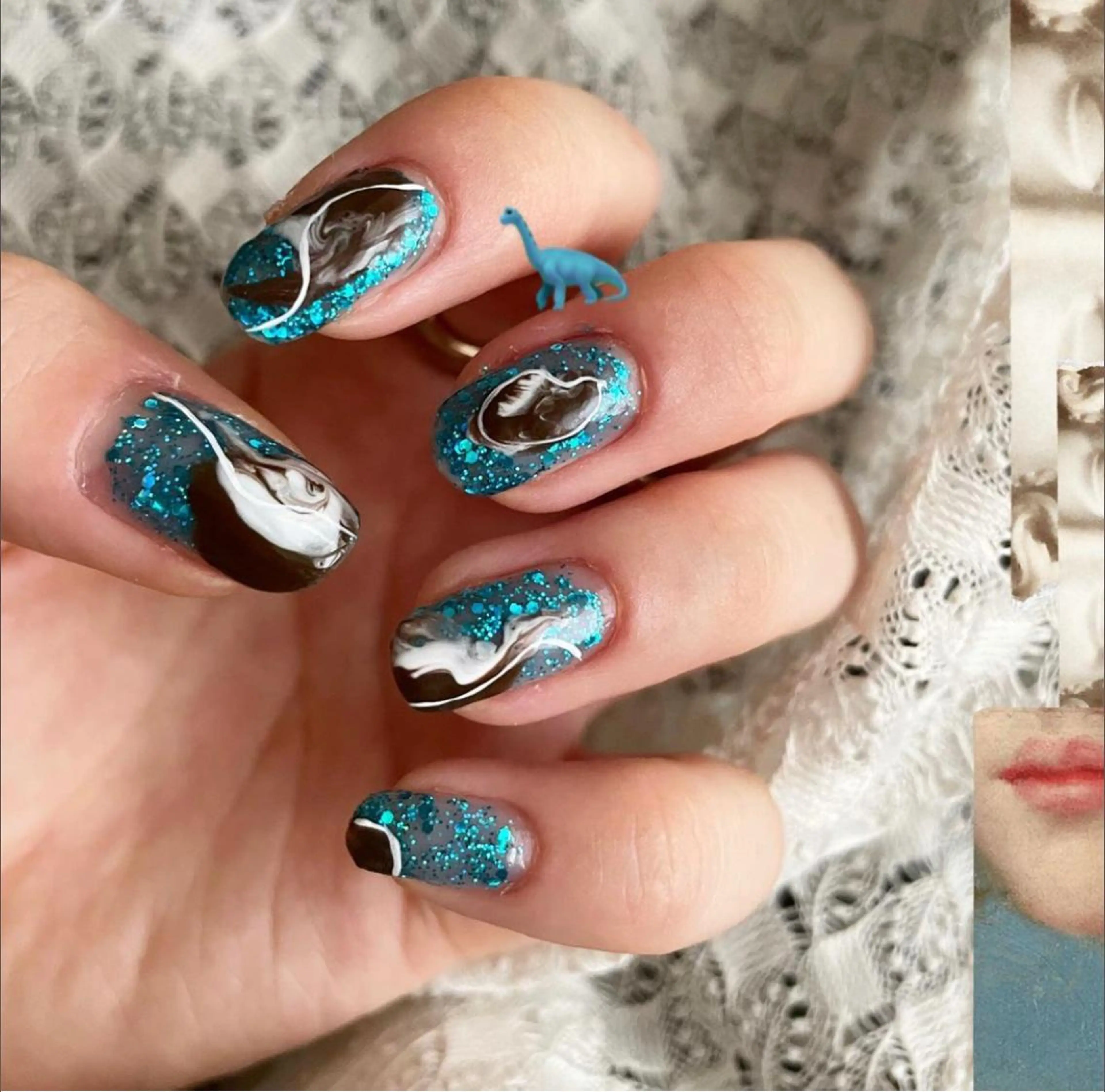 ネイル 栗田 ゆう子のネイルデザイン