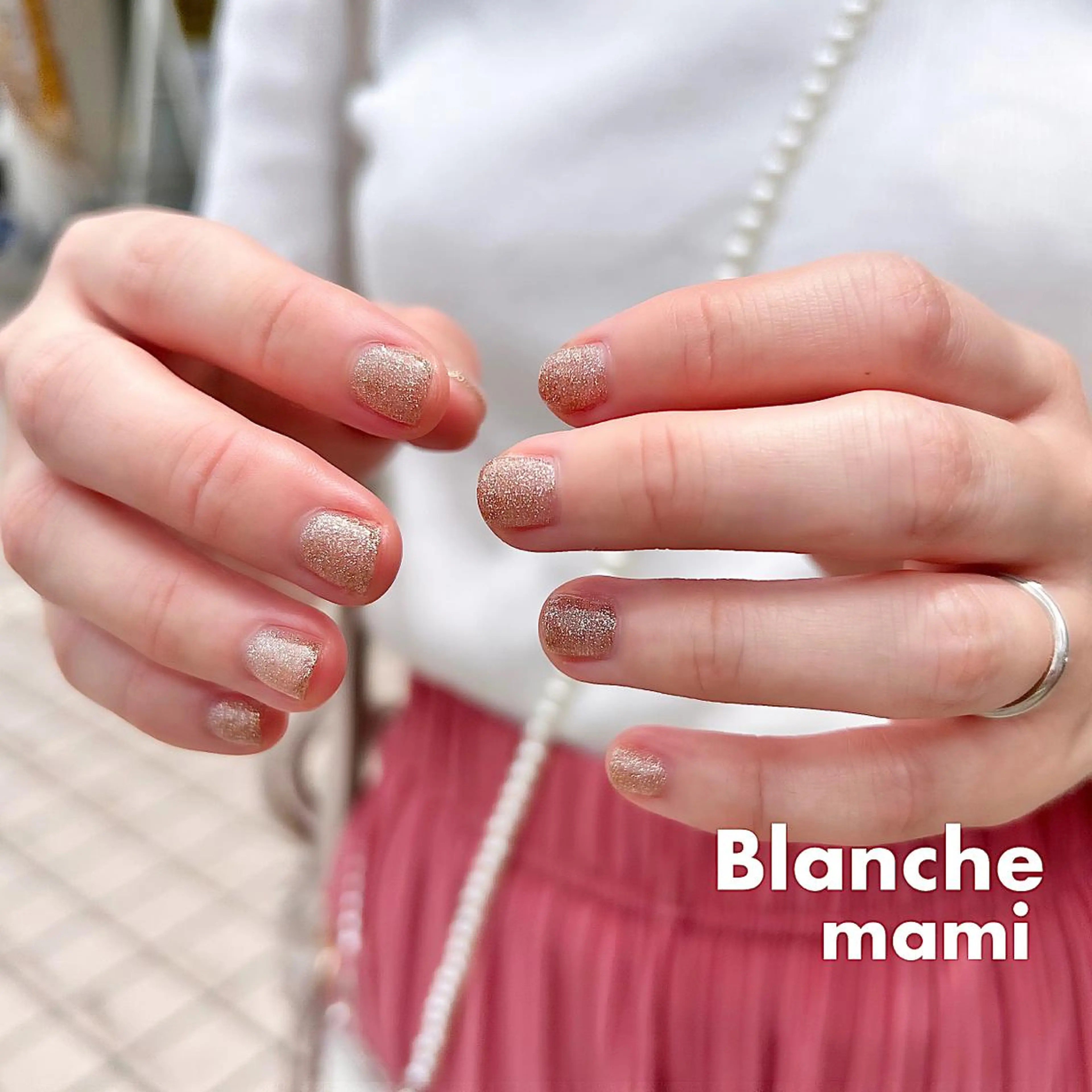 ネイル ラメ(グリッター) nail salon amyのネイルデザイン