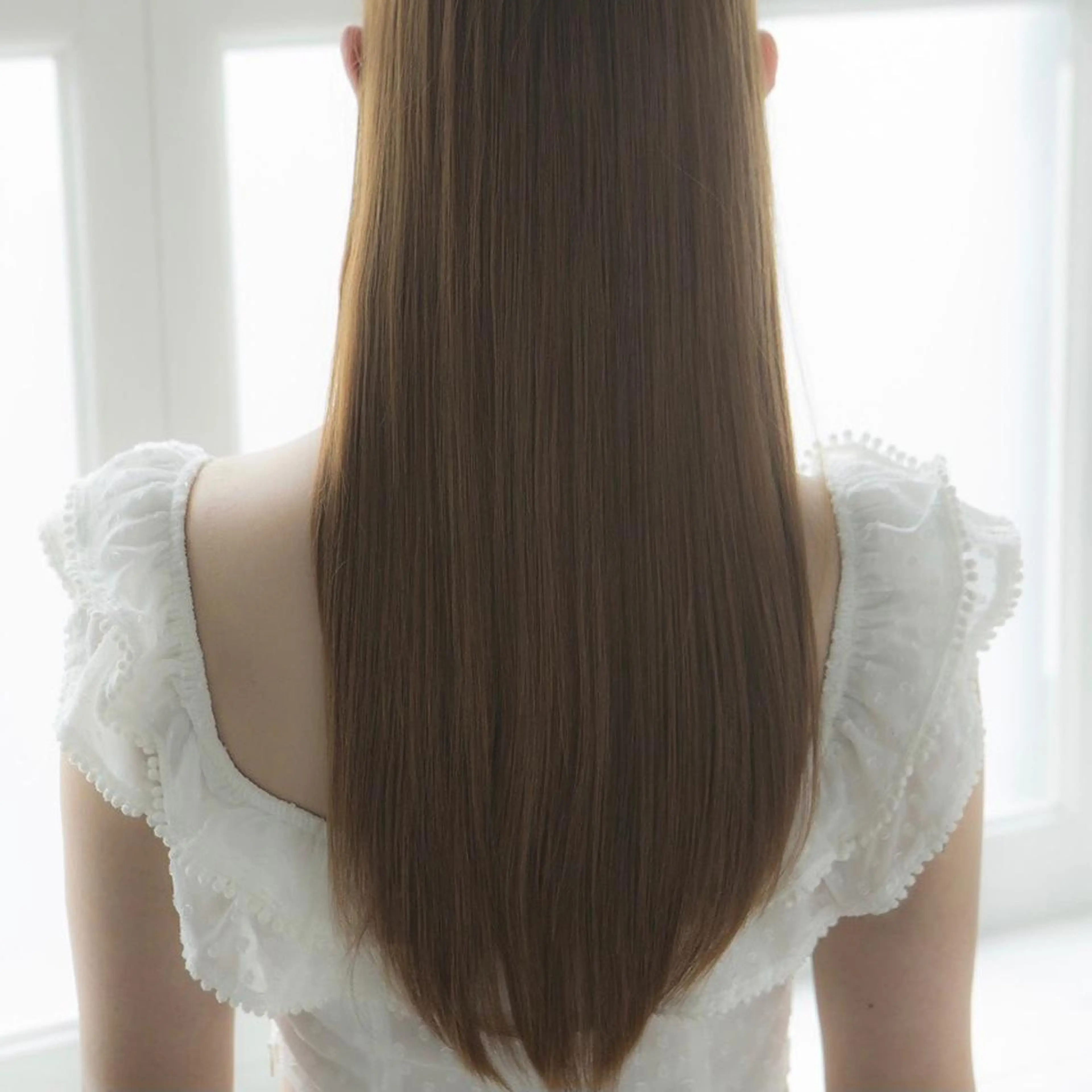 セミロング LATTE所属・垢抜け顔周り／韓国 ヘア𝑺𝒂𝒌𝒊のヘアスタイル