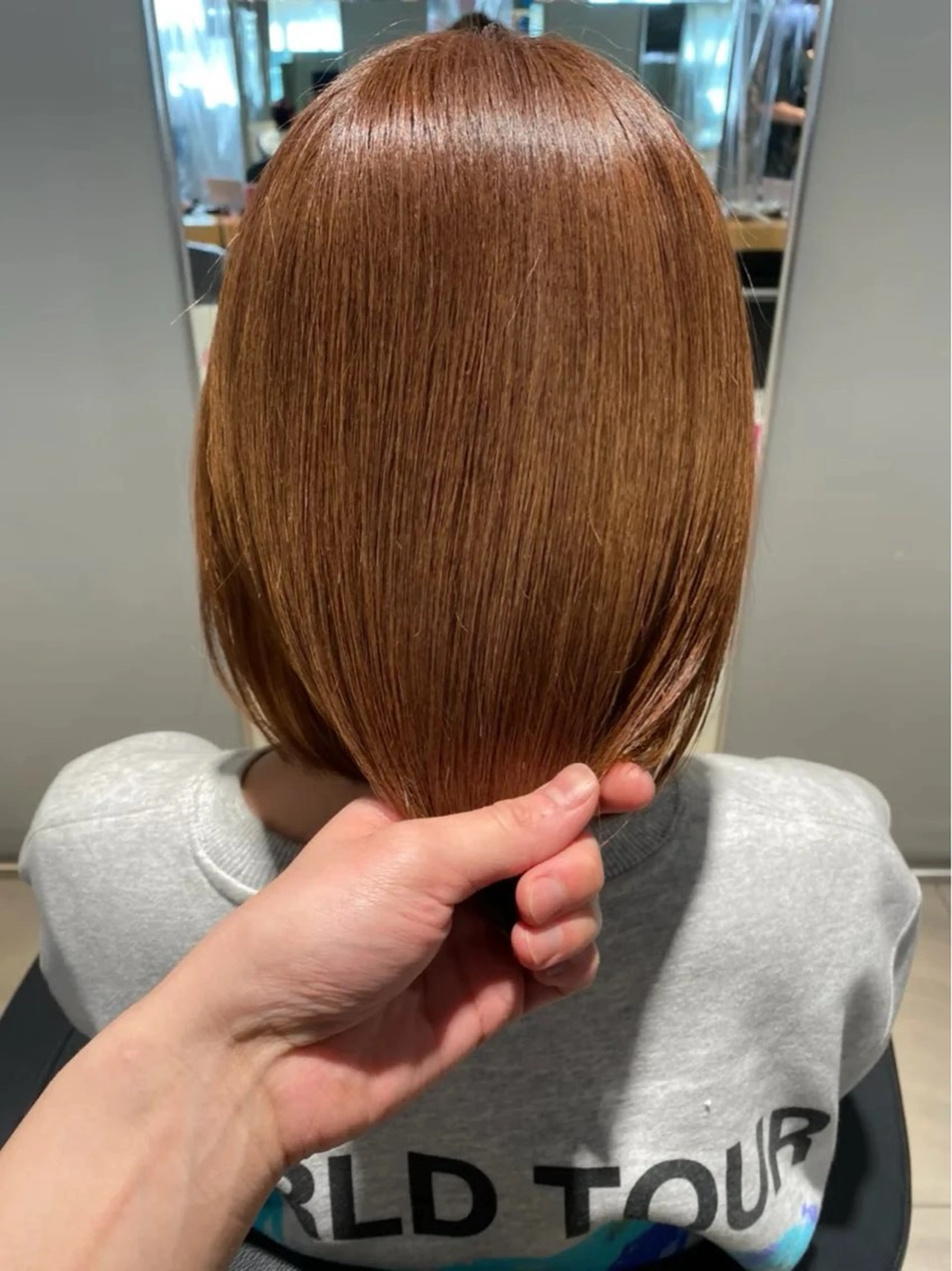 カット＋髪質改善ストレート＋Aujuaトリートメントの写真