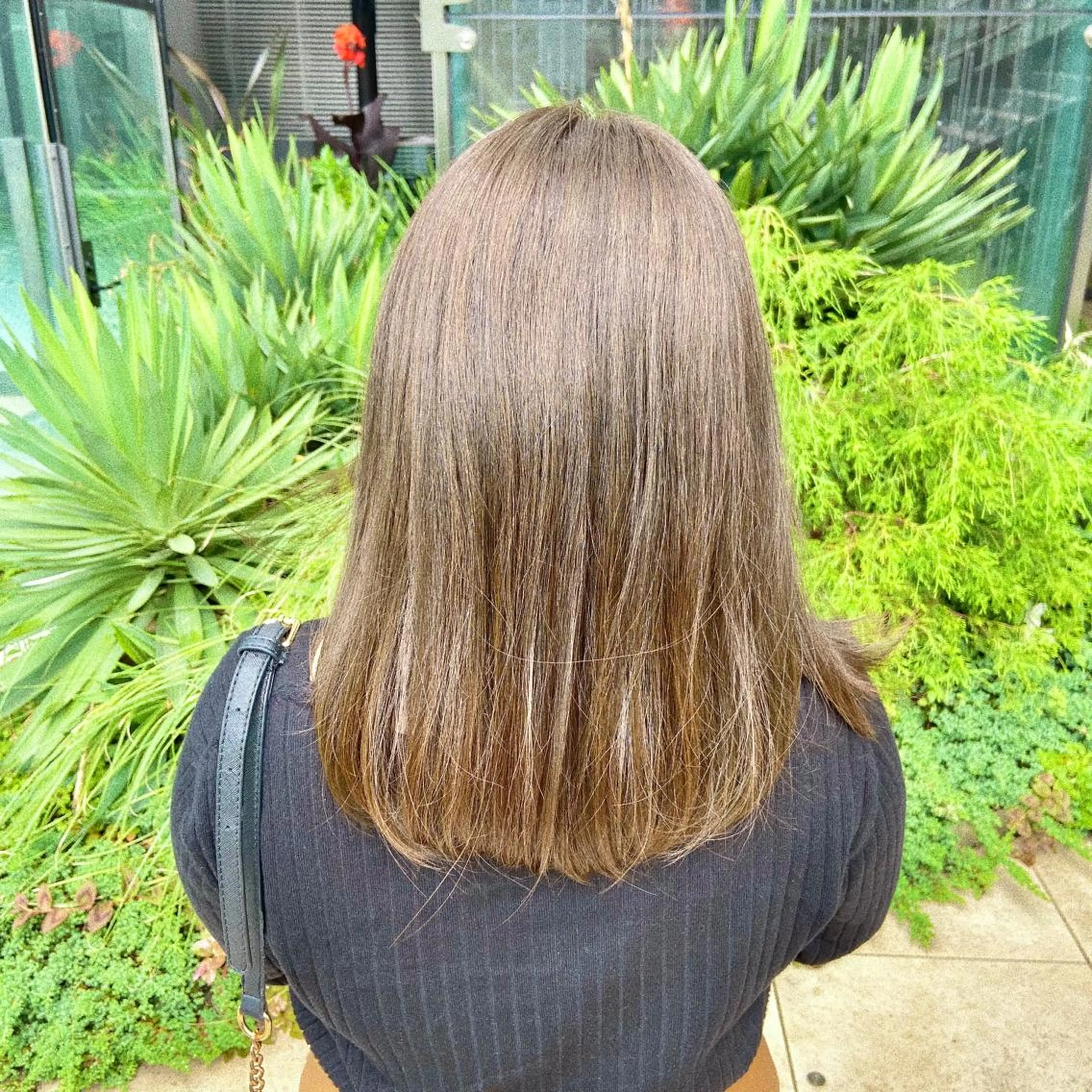 ロング カラー PULSE yokohama所属・レイヤー |オリーブ |ヘーゼルベージュのヘアスタイル
