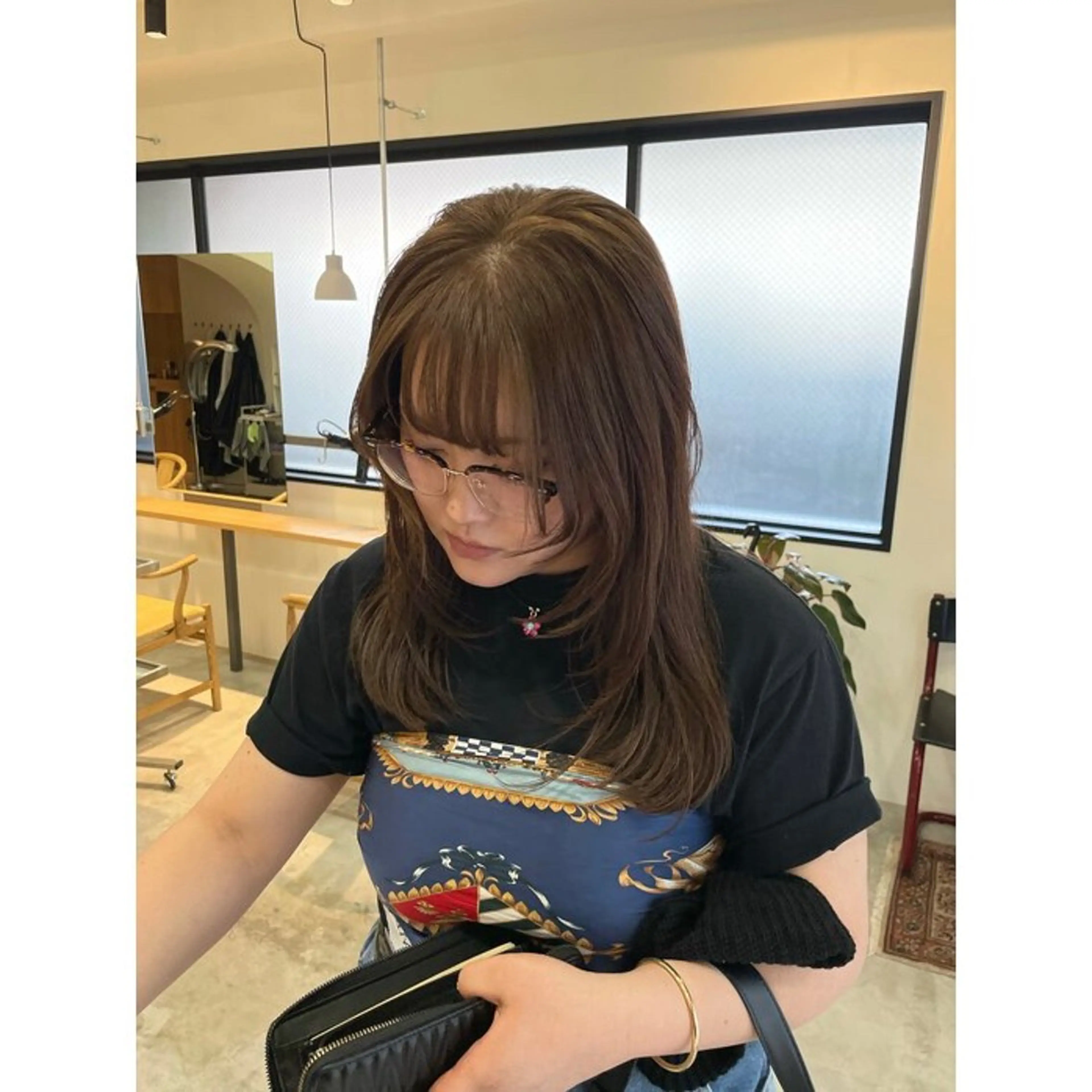 カラー sim /kantaのヘアスタイル