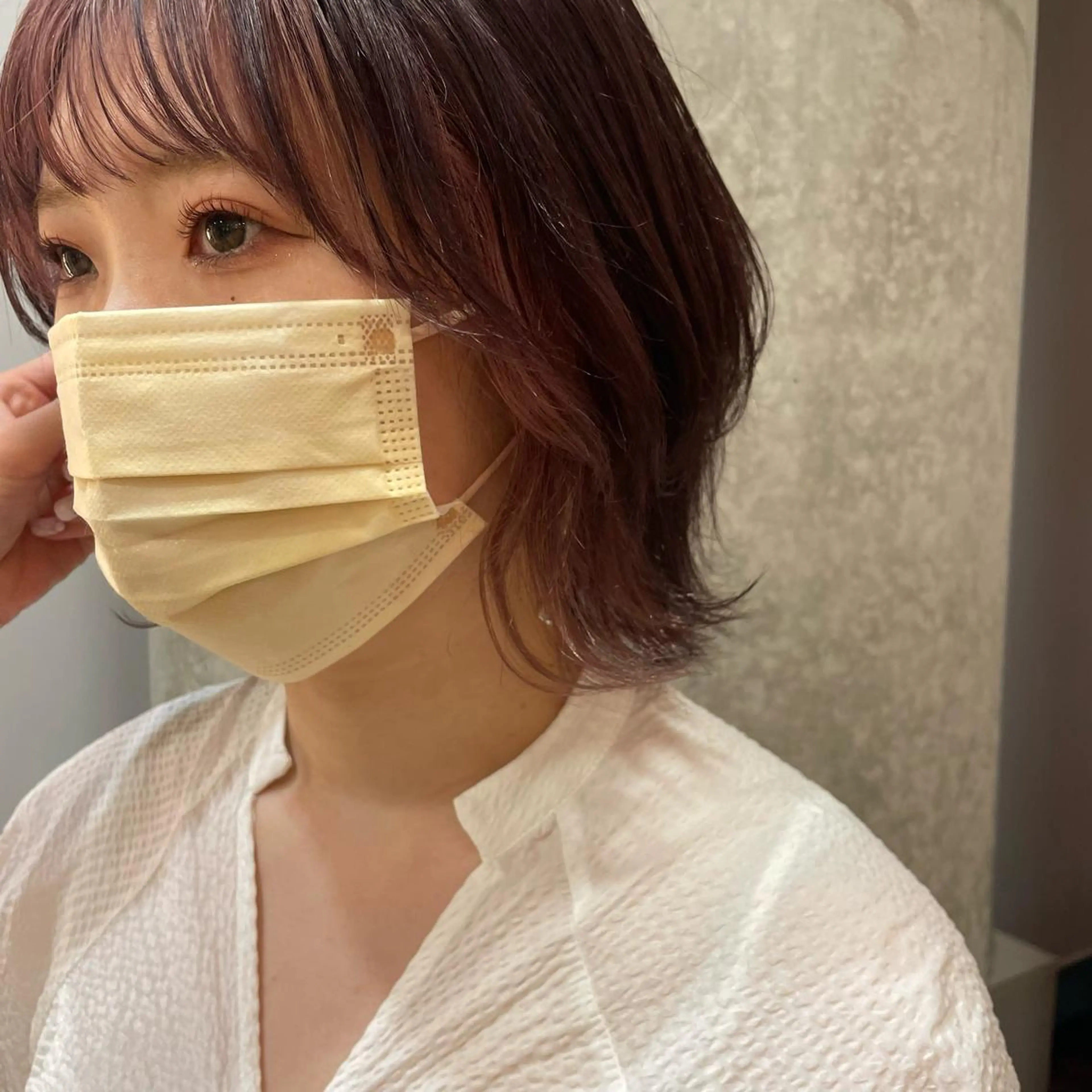 カラー ベージュカラー ブラウンカラー ピンクカラー ピンクベージュ ヘアセット 🍪ﾖｼｲﾊﾙﾈ🍪 ﾗﾍﾞﾝﾀﾞｰｶﾗｰのヘアスタイル