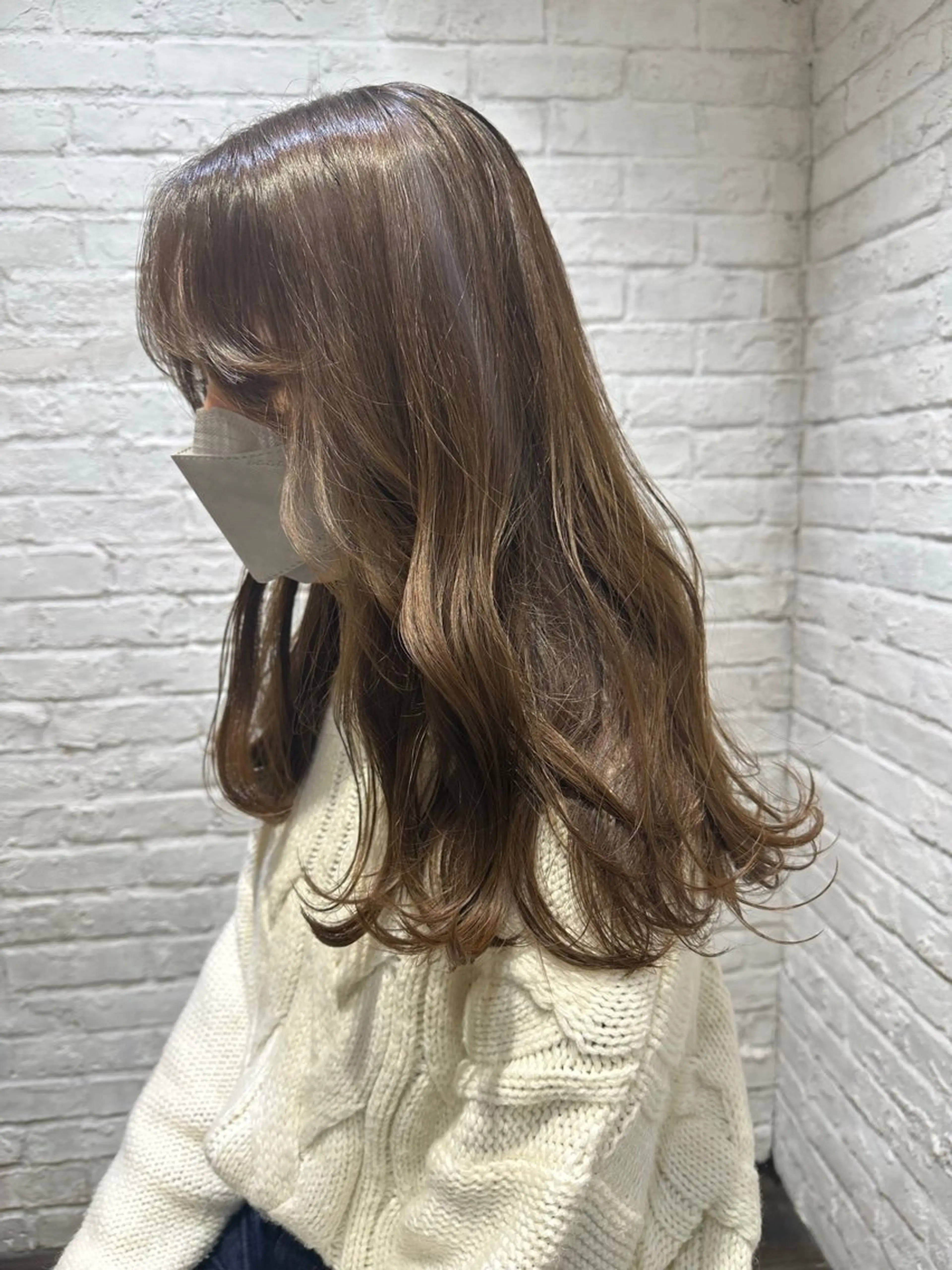 セミロング issa academyのヘアスタイル