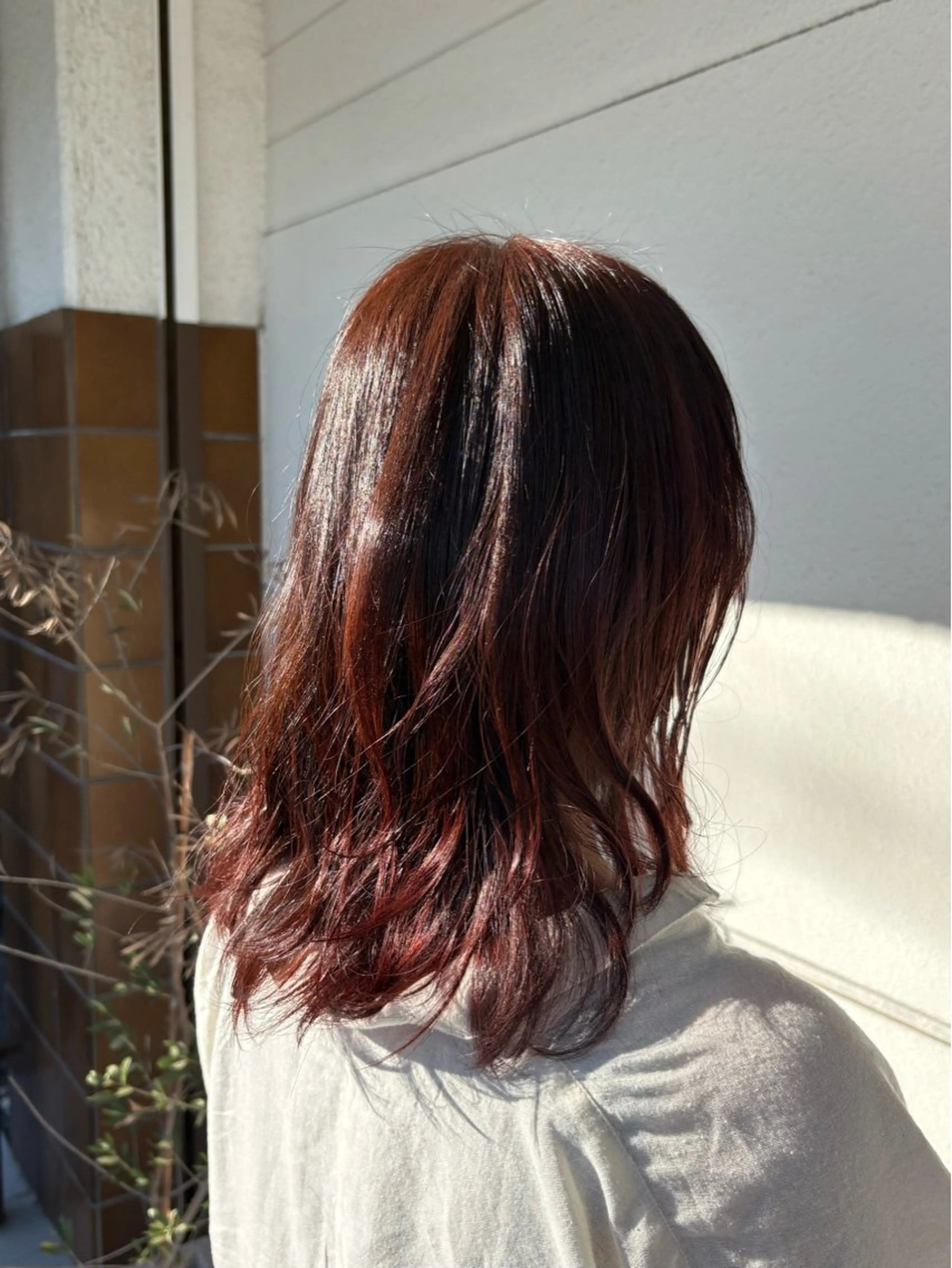 セミロング レイヤーカット カット ヘアカラー トリートメント KOUSAKU ✂︎のヘアスタイル