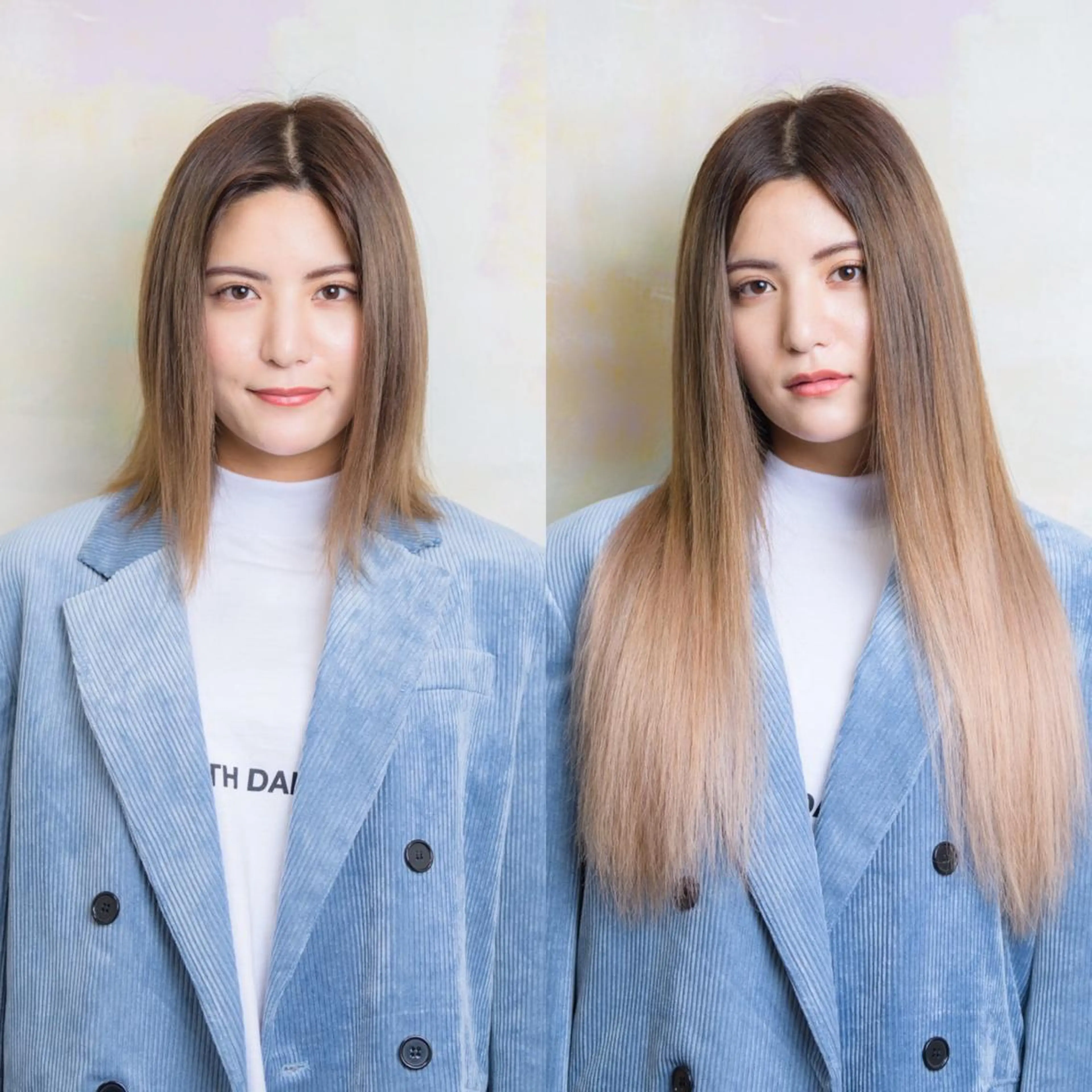 ロング エクステ カット ヘアカラー FERNA池袋所属・マンツーマン施術✂︎ 金田尚久🎨のヘアスタイル