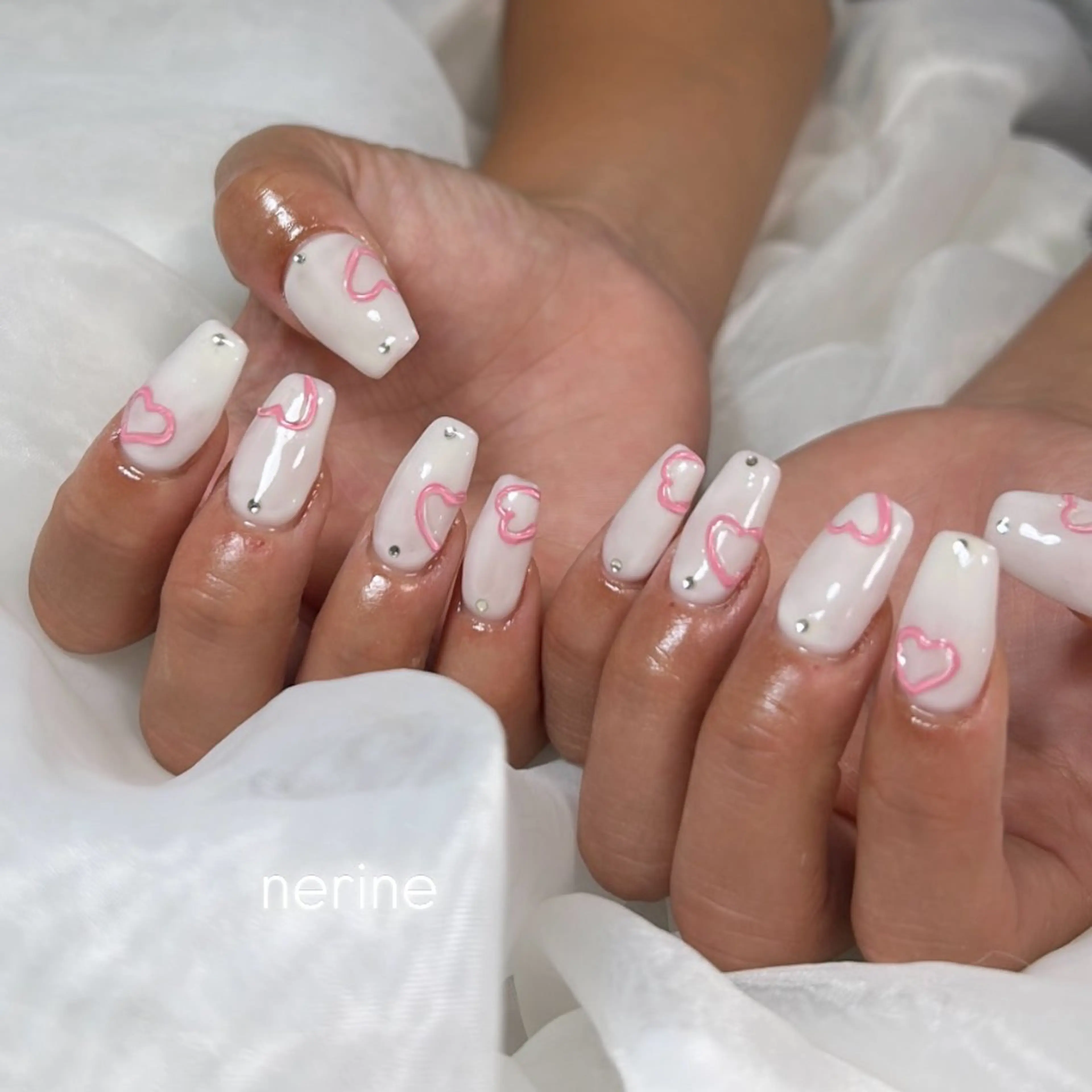 ネイル アートネイル ハンドネイル nail salon nerineのネイルデザイン