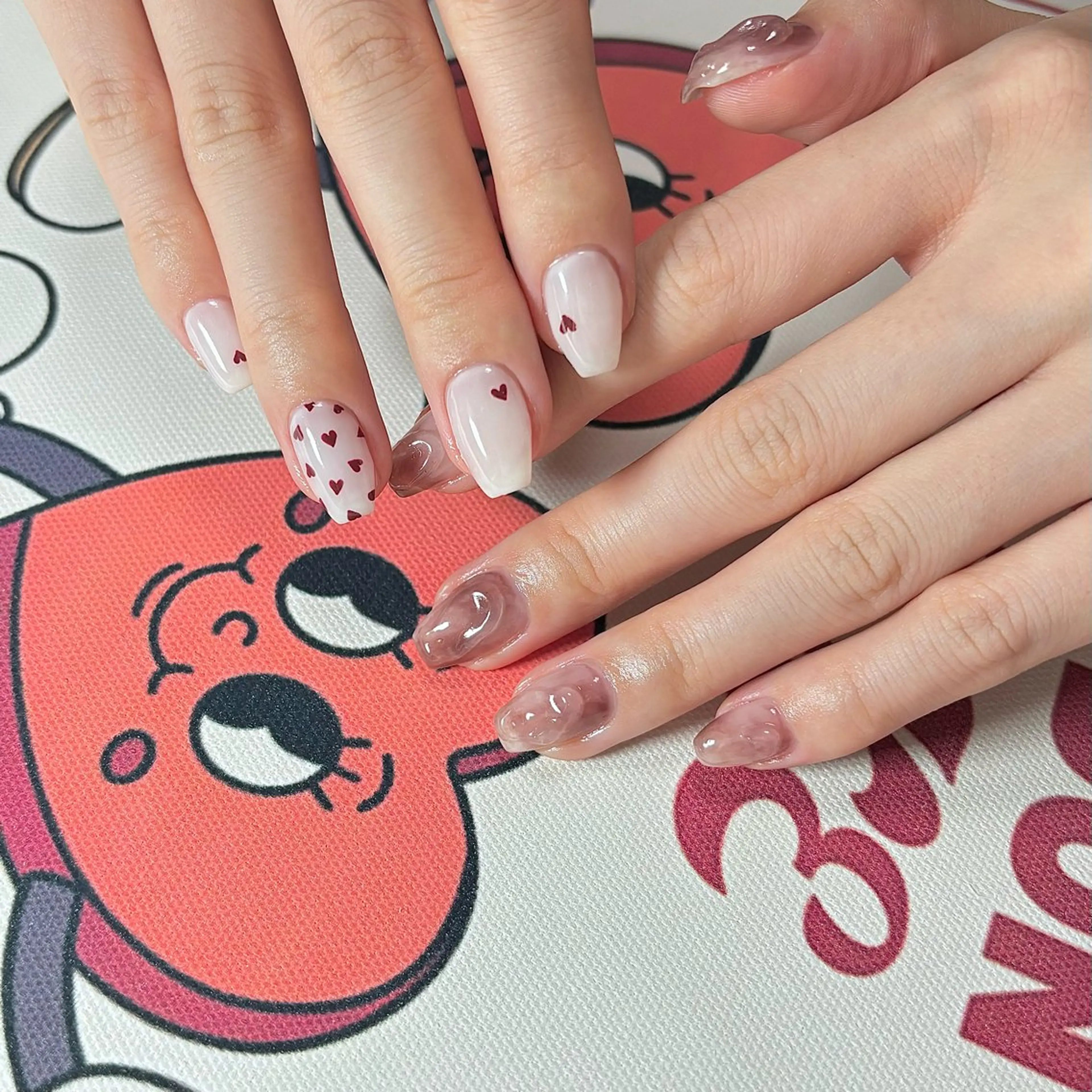 ネイル 持ち込み ハンドネイル Nailsalon BLOOM🌷 山崎のネイルデザイン