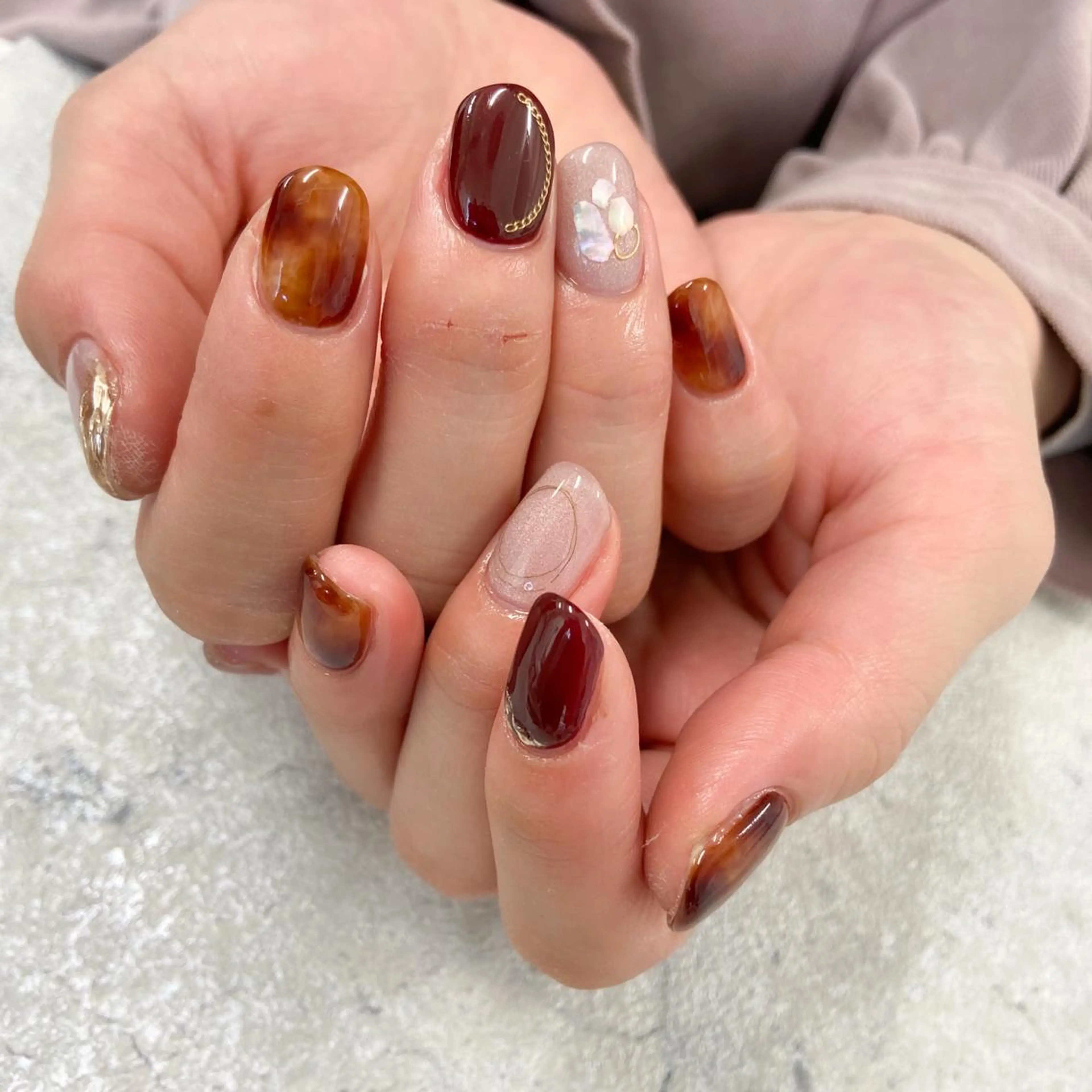 ネイル 黒沢 直子のネイルデザイン