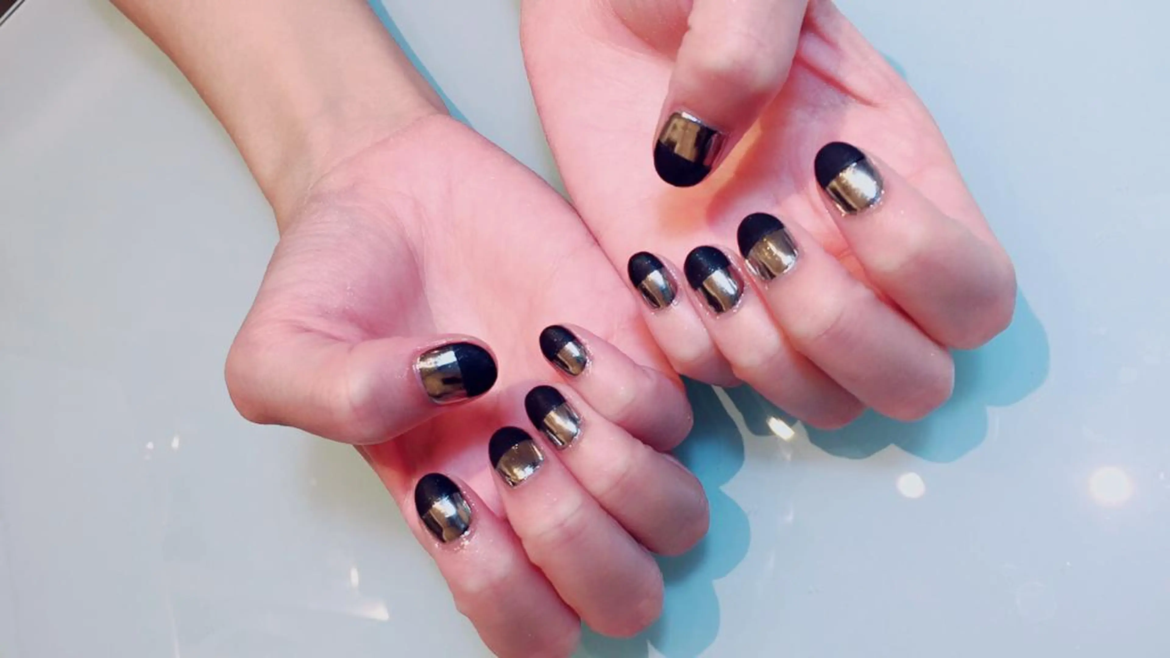 ネイル マットネイル ミラーネイル ハンドネイル ハンドケア NAIL 106G所属・西日暮里駅徒歩1分/ NAIL106Gのネイルデザイン