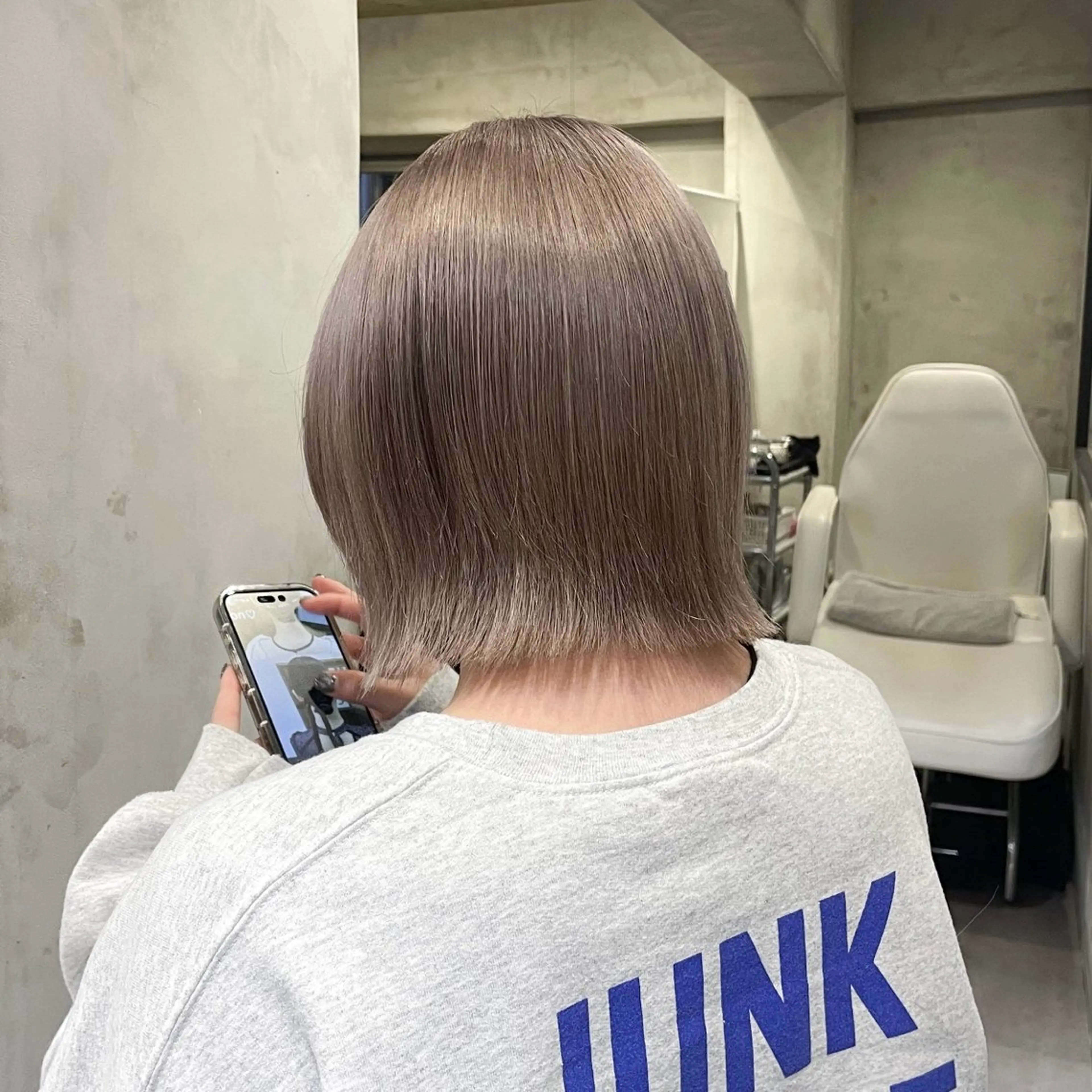 ショート カラー ヘアカラー トリートメント KOKO . 🐚 【高円寺】のヘアスタイル