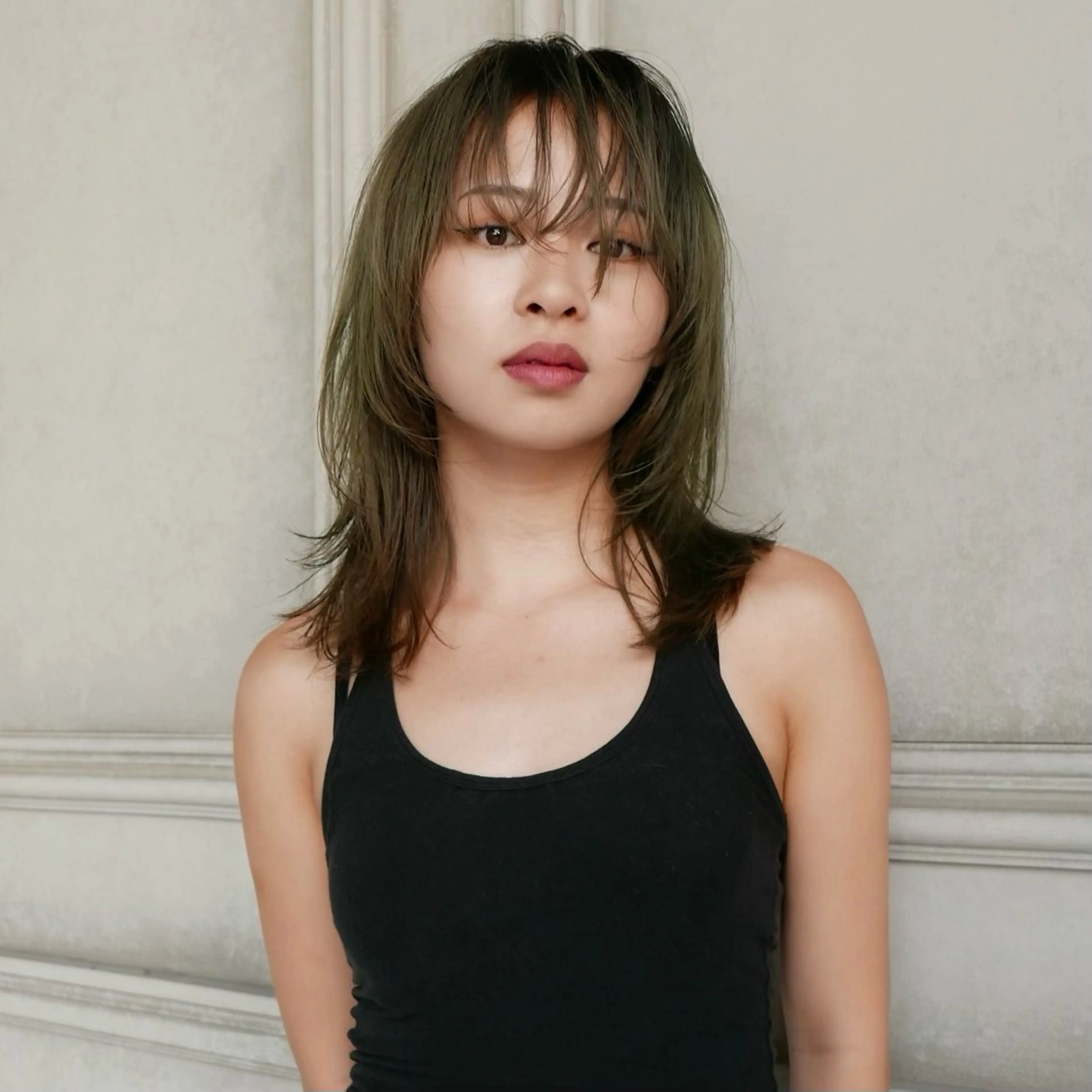 ミディアム レイヤーカット カット bloc japon所属・ﾌﾞﾚｲｽﾞ˚✧₊⁎ ﾚｲﾔｰToriのヘアスタイル