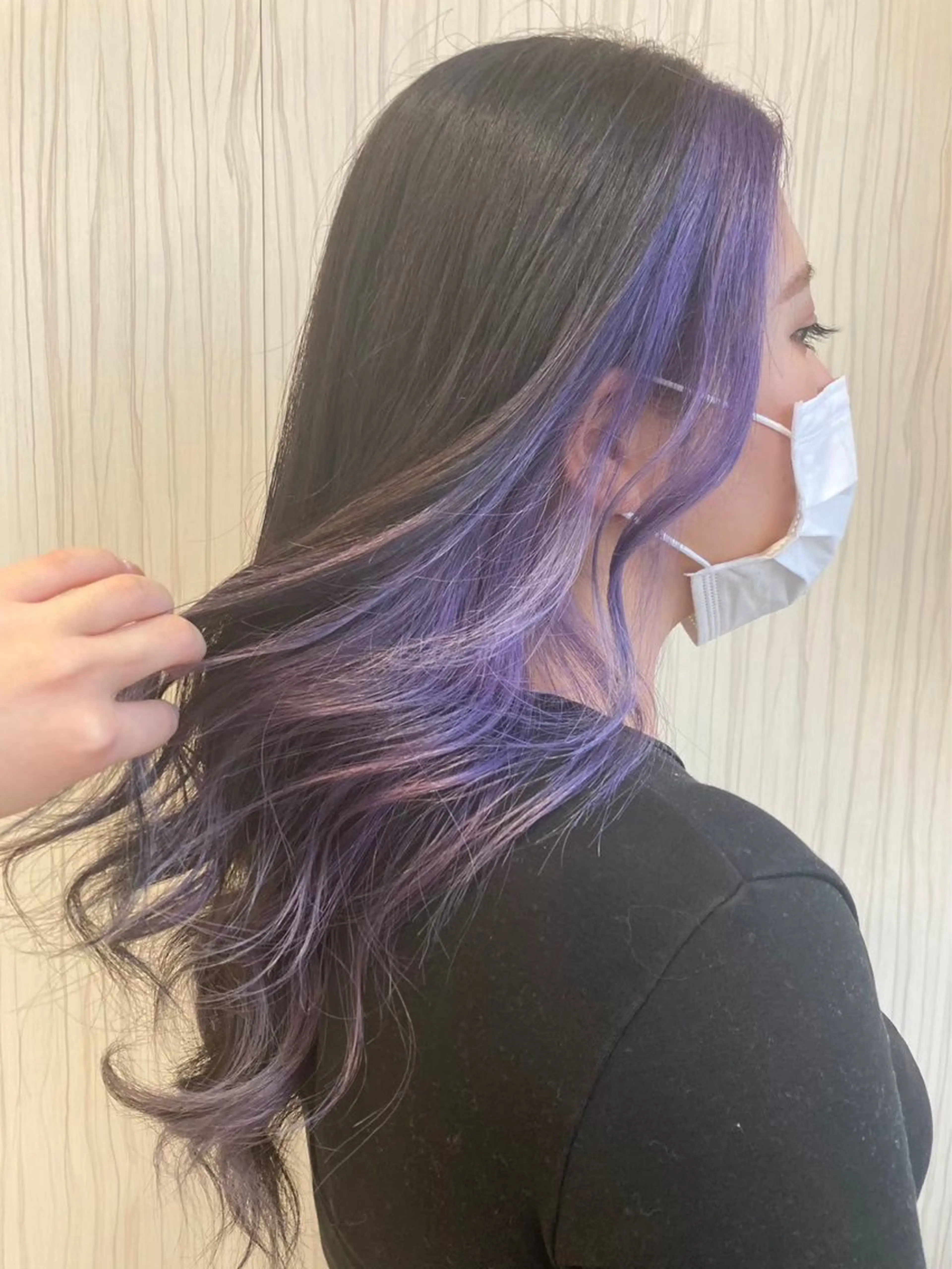 ロング カラー 土屋 咲希のヘアスタイル