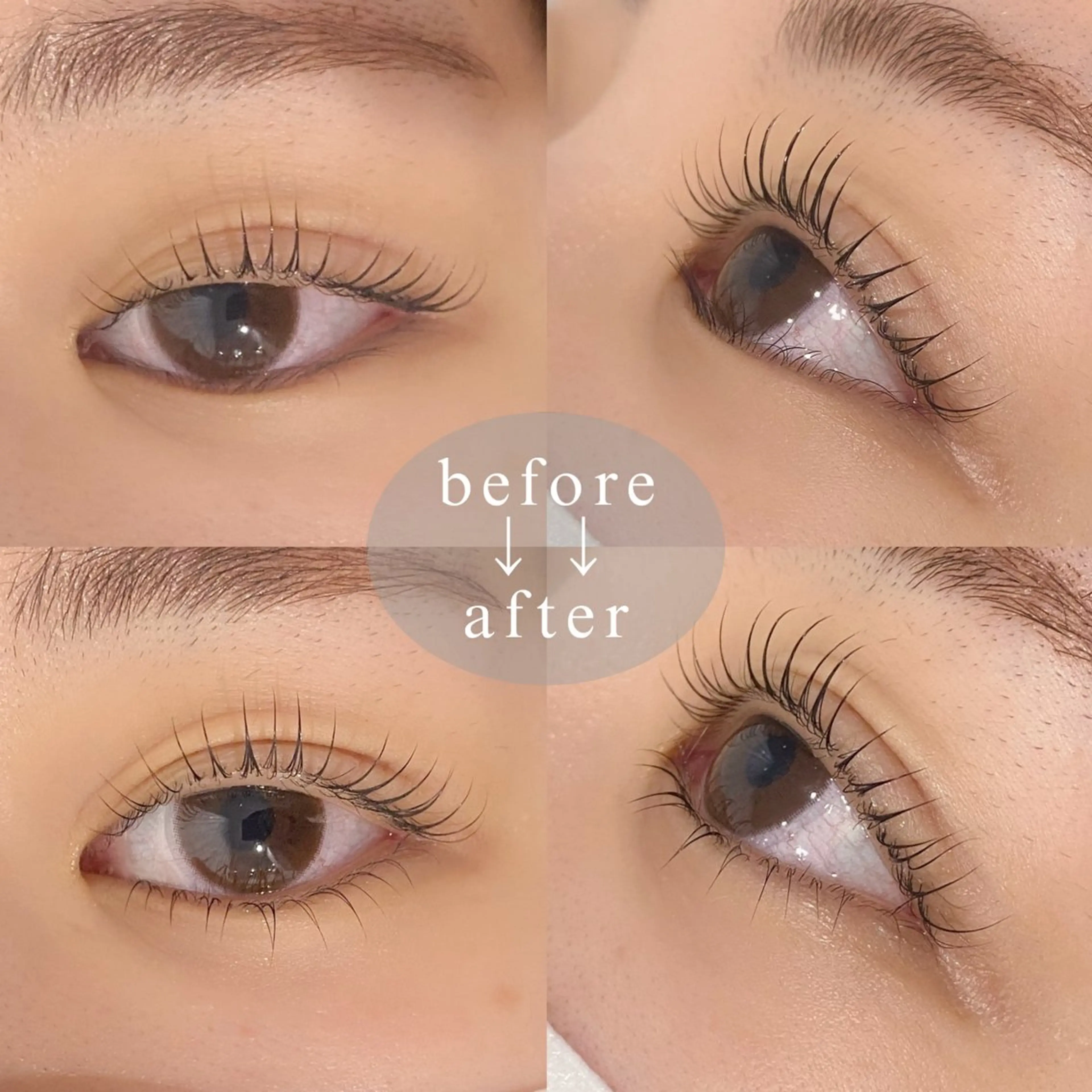 マツエク・マツパ まつげパーマ 一重×まつ毛パーマ Le  Riad 坂田のマツエク・マツパデザイン