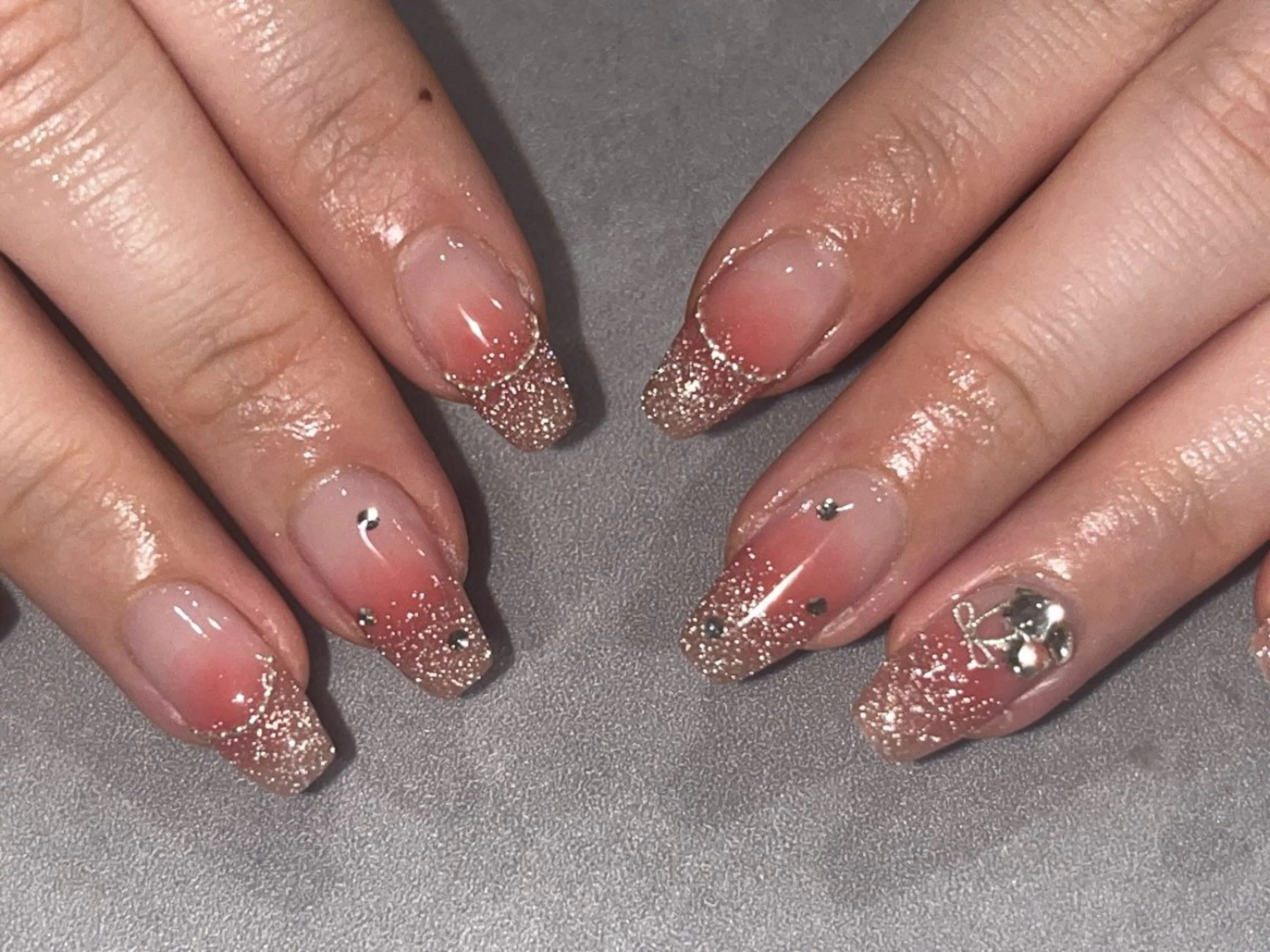 ネイル チークネイル Ayano ♡のネイルデザイン