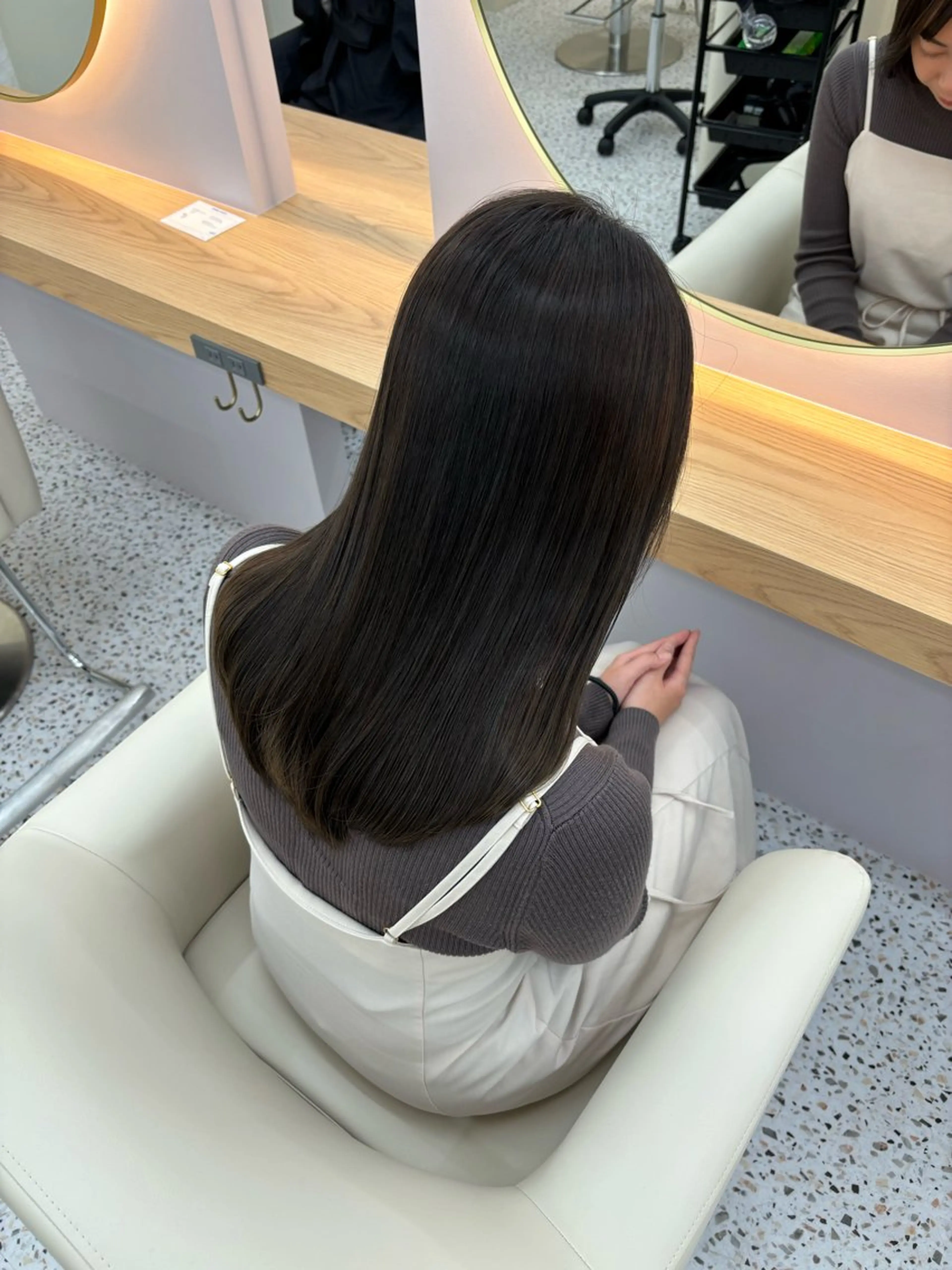 セミロング Bonheur銀座店所属・髙落 香帆のヘアスタイル