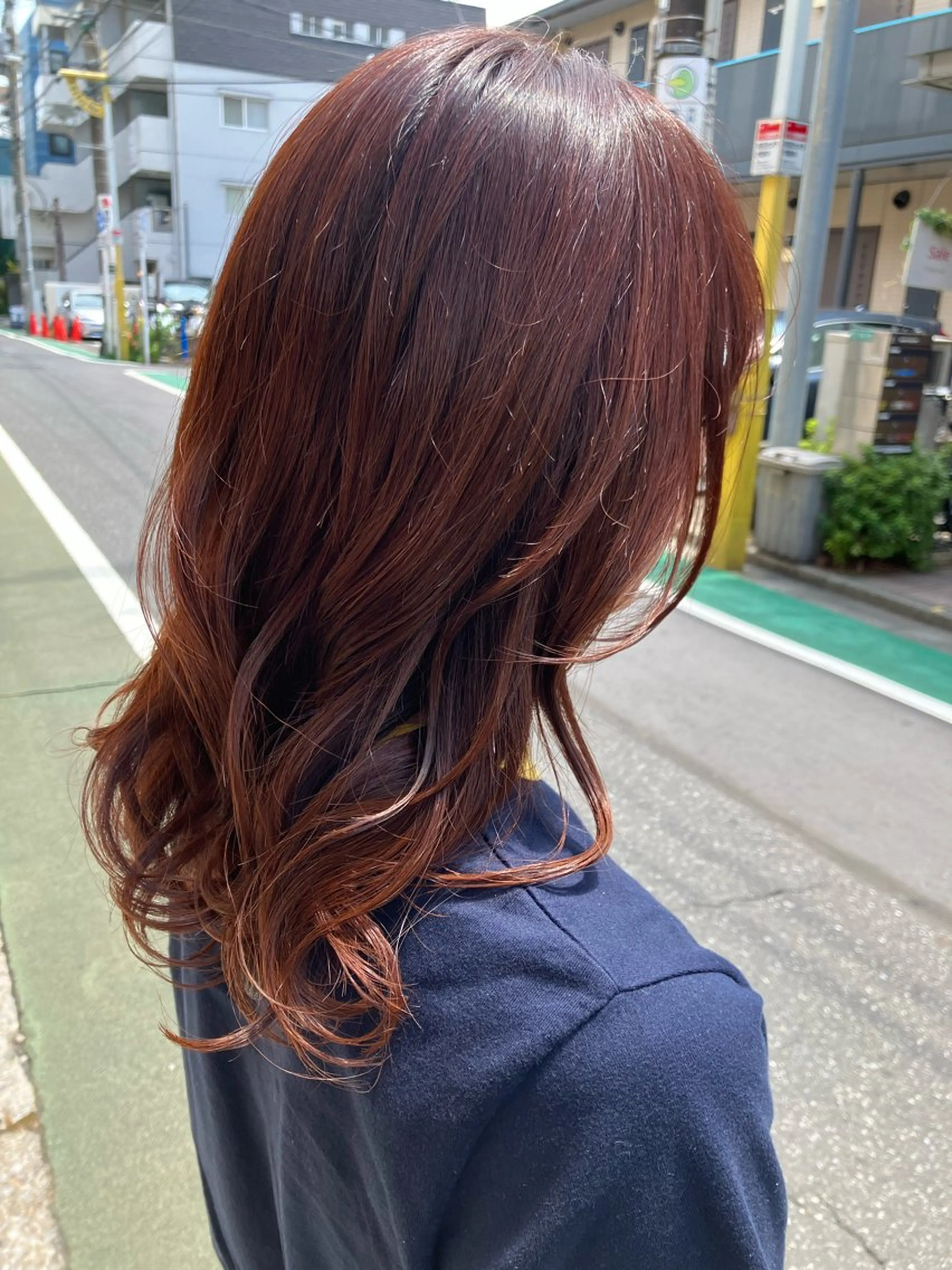 ロング カラー カット ヘアカラー トリートメント ニュアンスカラー／ メンズ🌙久住綾香のヘアスタイル