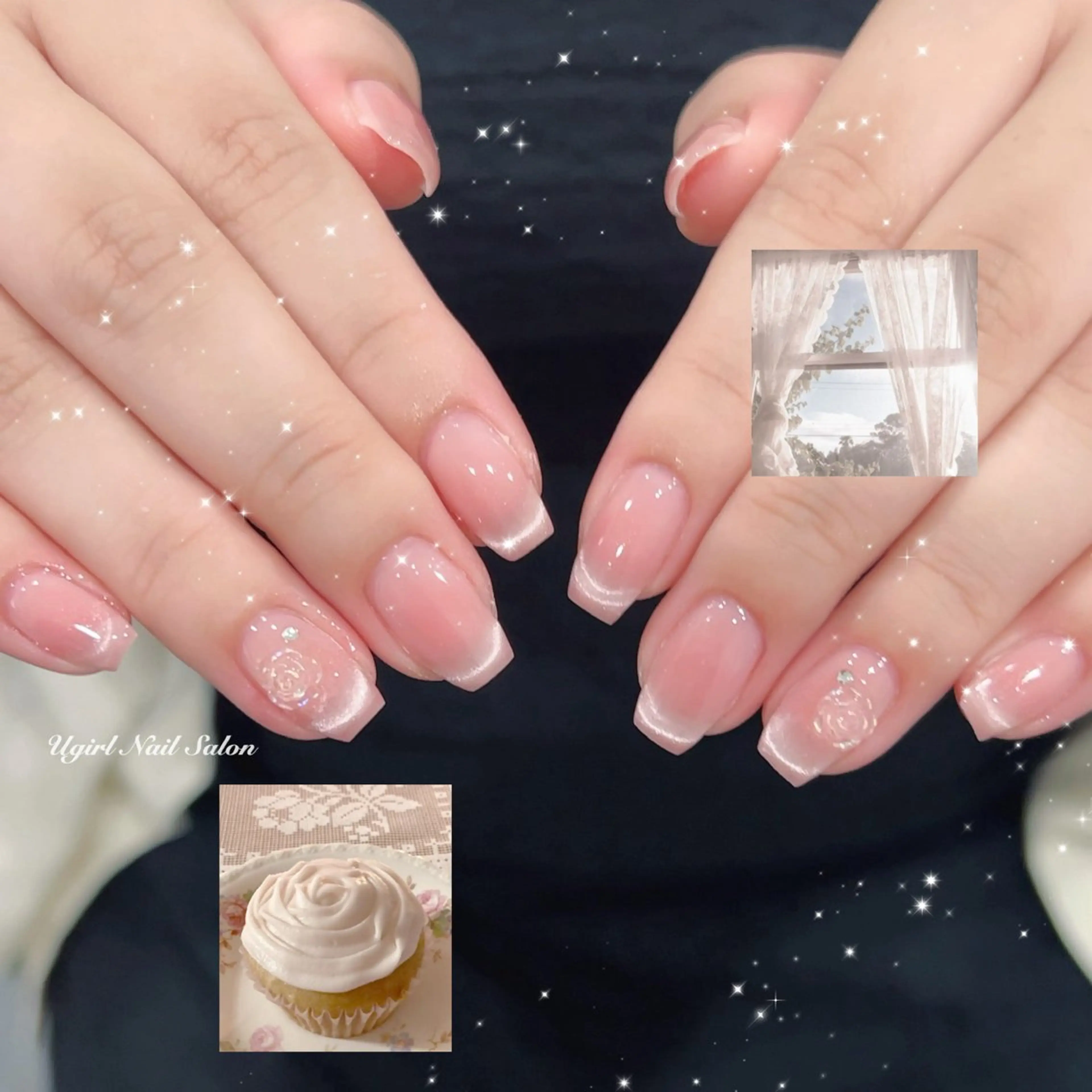 ネイル ハンドネイル 🪄Ugirl🎀 Midori🪽のネイルデザイン