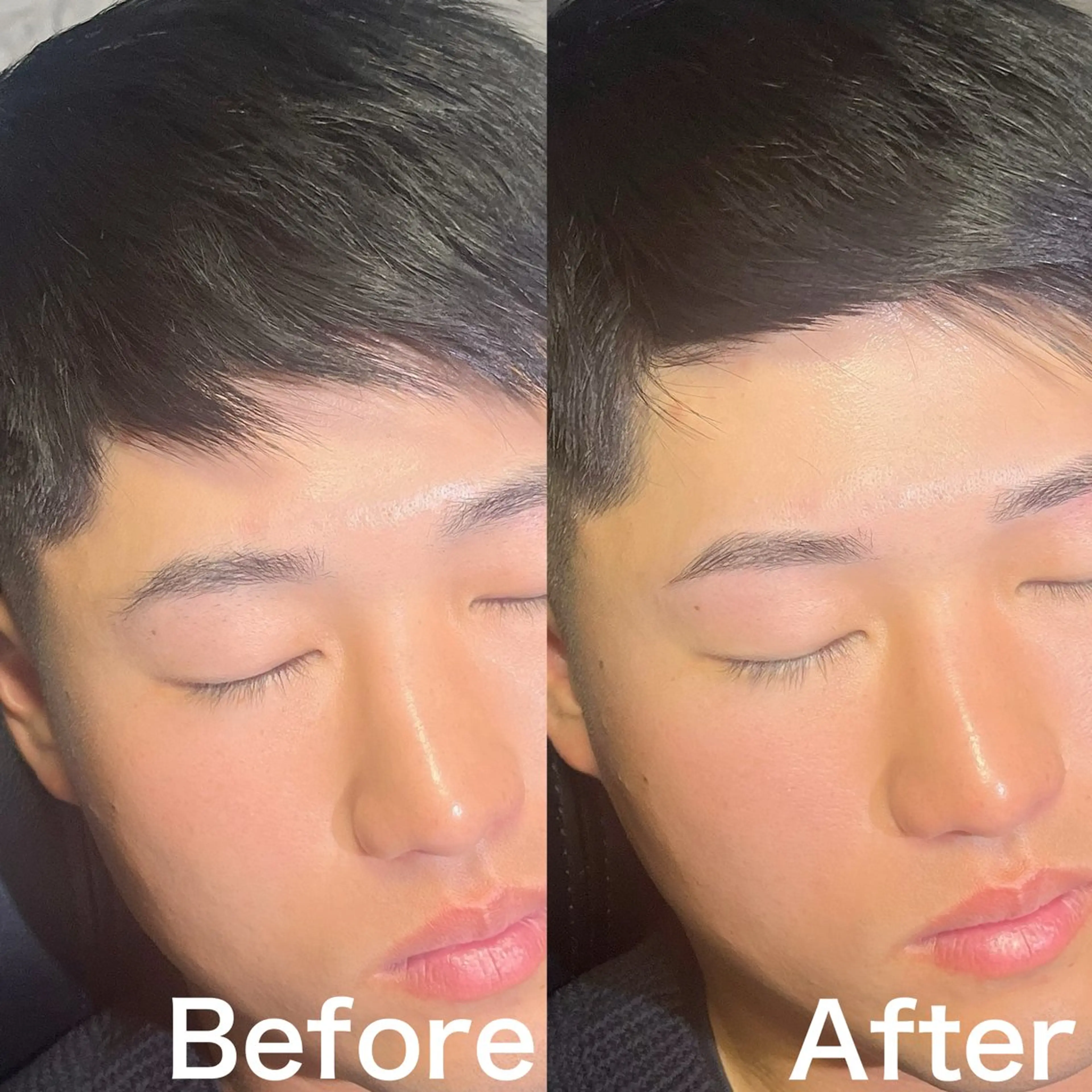 メンズ アイブロウ ワックス脱毛 眉カット Re:gid柏本店 Yusukeの眉毛・アイブロウイメージ
