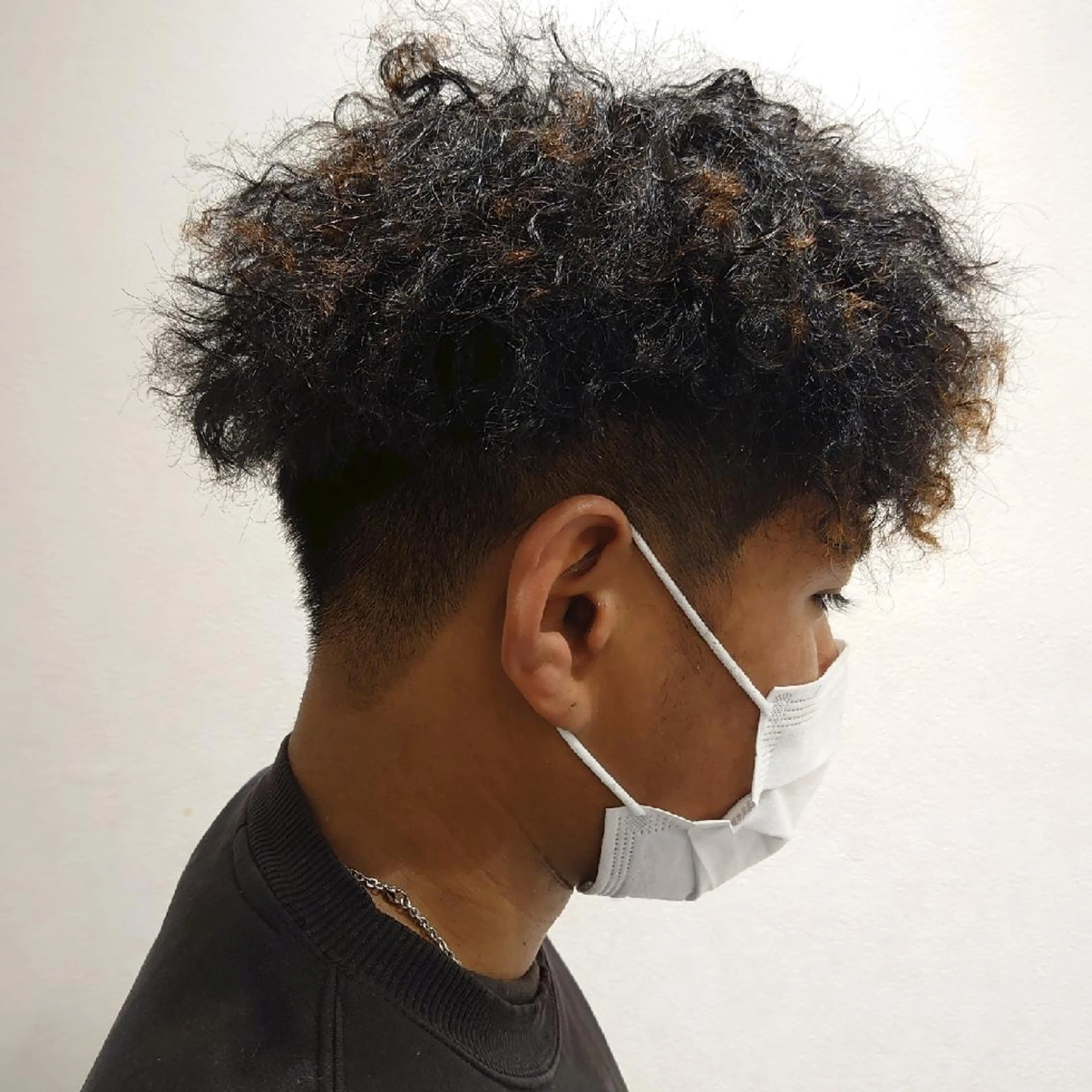 ショート パーマ カット パーマ 髪質改善/ブリーチ 田代 龍我のヘアスタイル