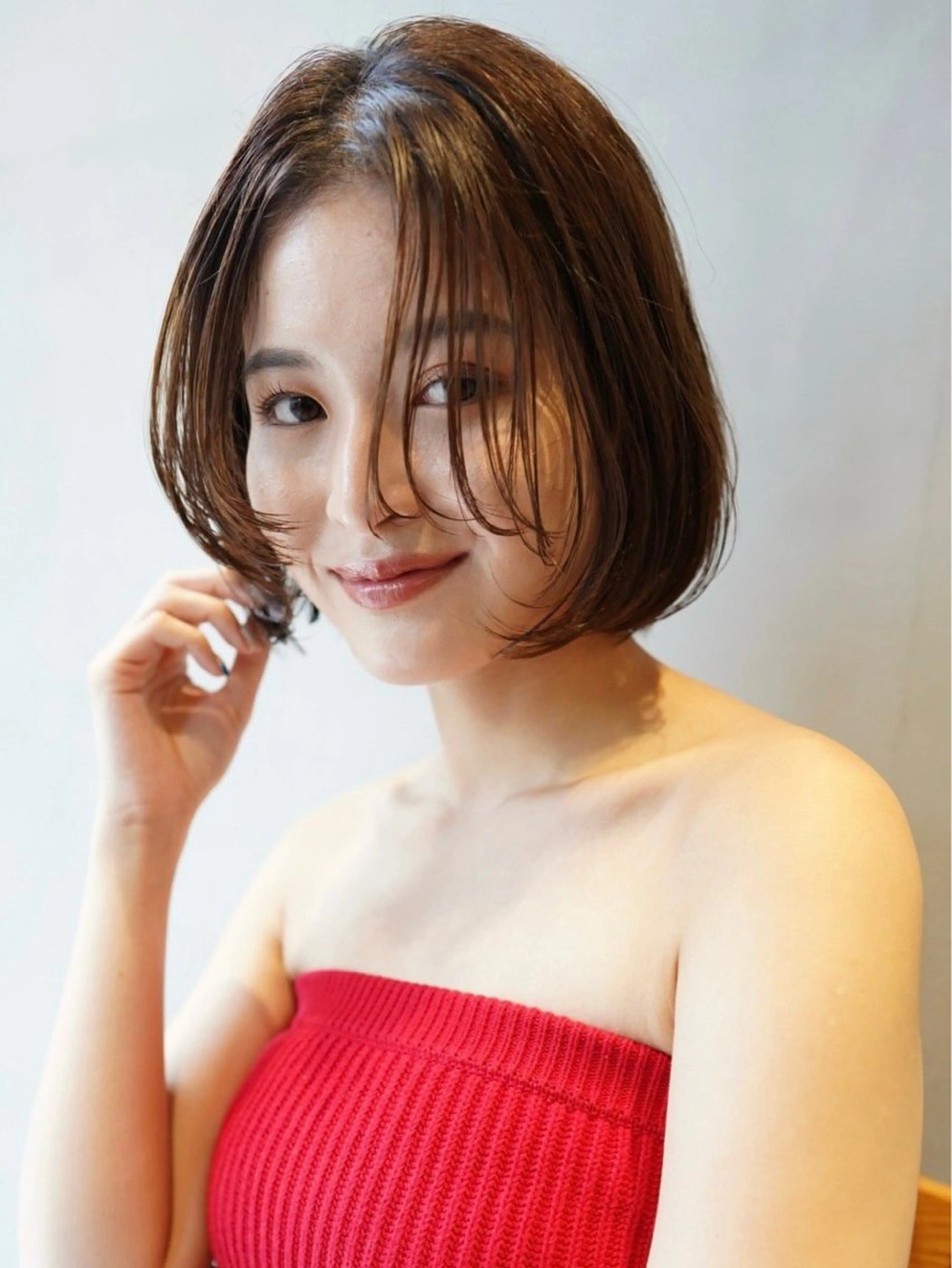 ショート 🌷ショート/縮毛 矯正/ さくら🌷のヘアスタイル