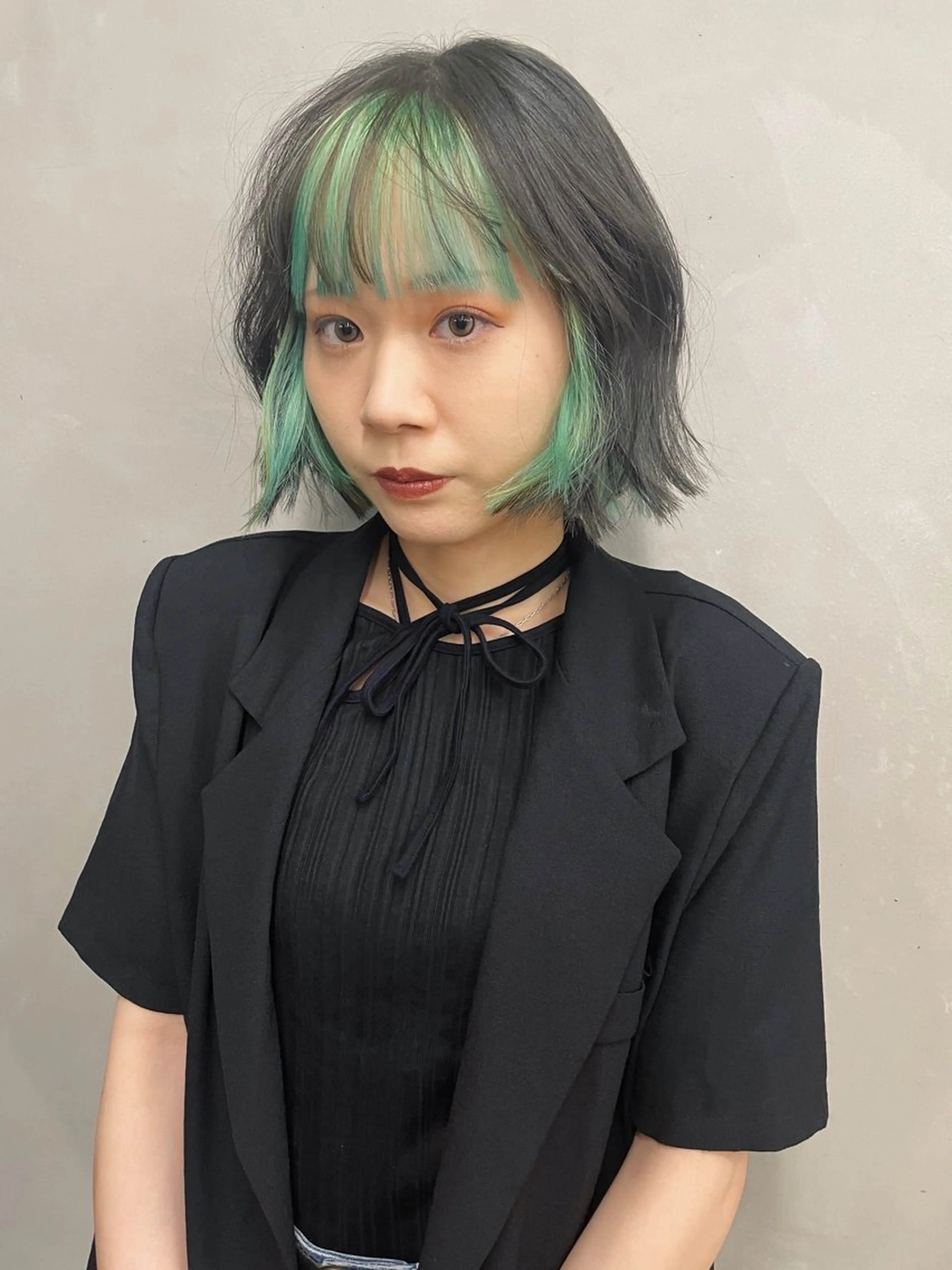 ショート カラー カット ヘアカラー トリートメント センスをお届けします 大谷将生INFPのヘアスタイル