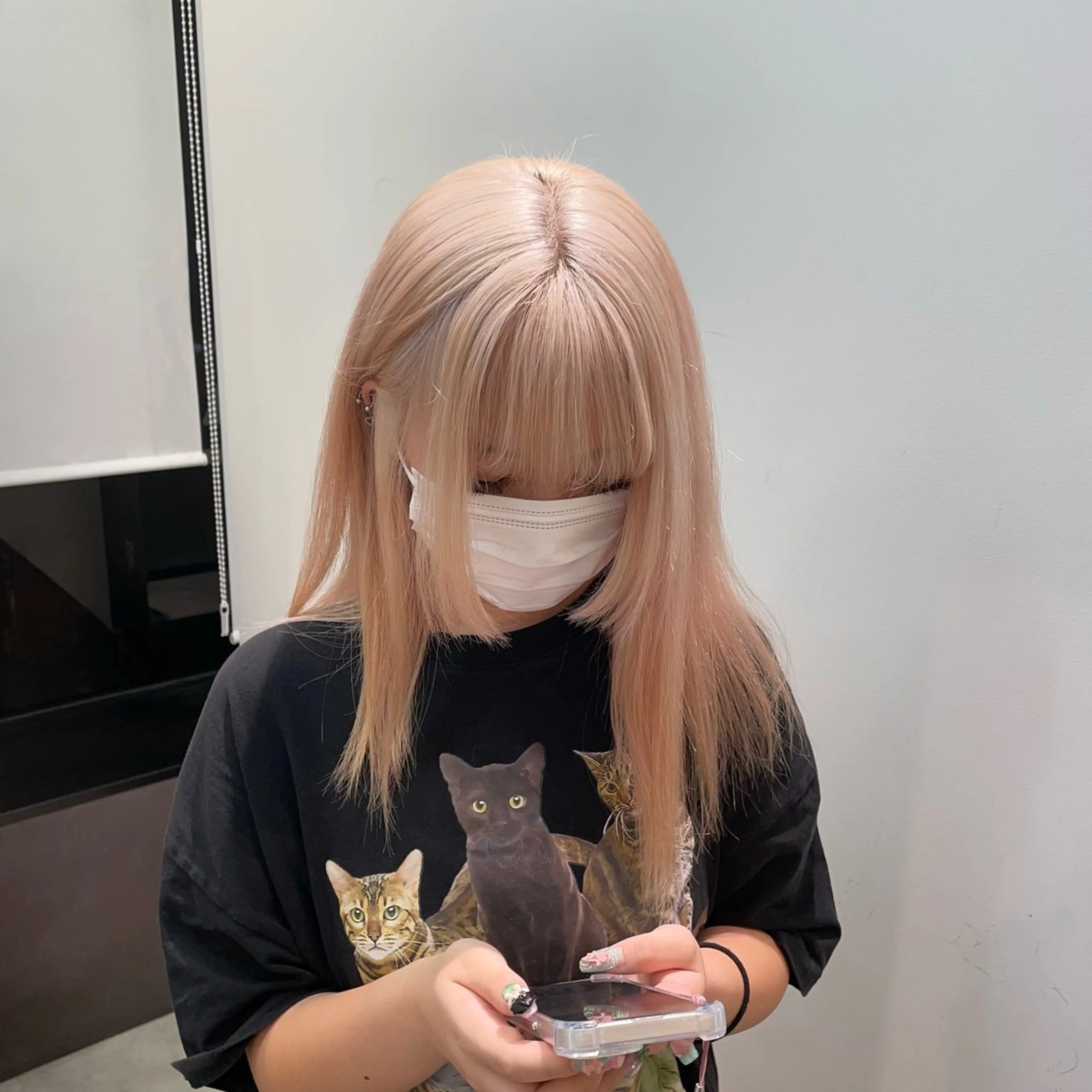 ミディアム ボブ 髪質改善 サロウィン新宿三丁目East所属・💕冬モテ×上品色気 モテヘア💕山田航介のヘアスタイル