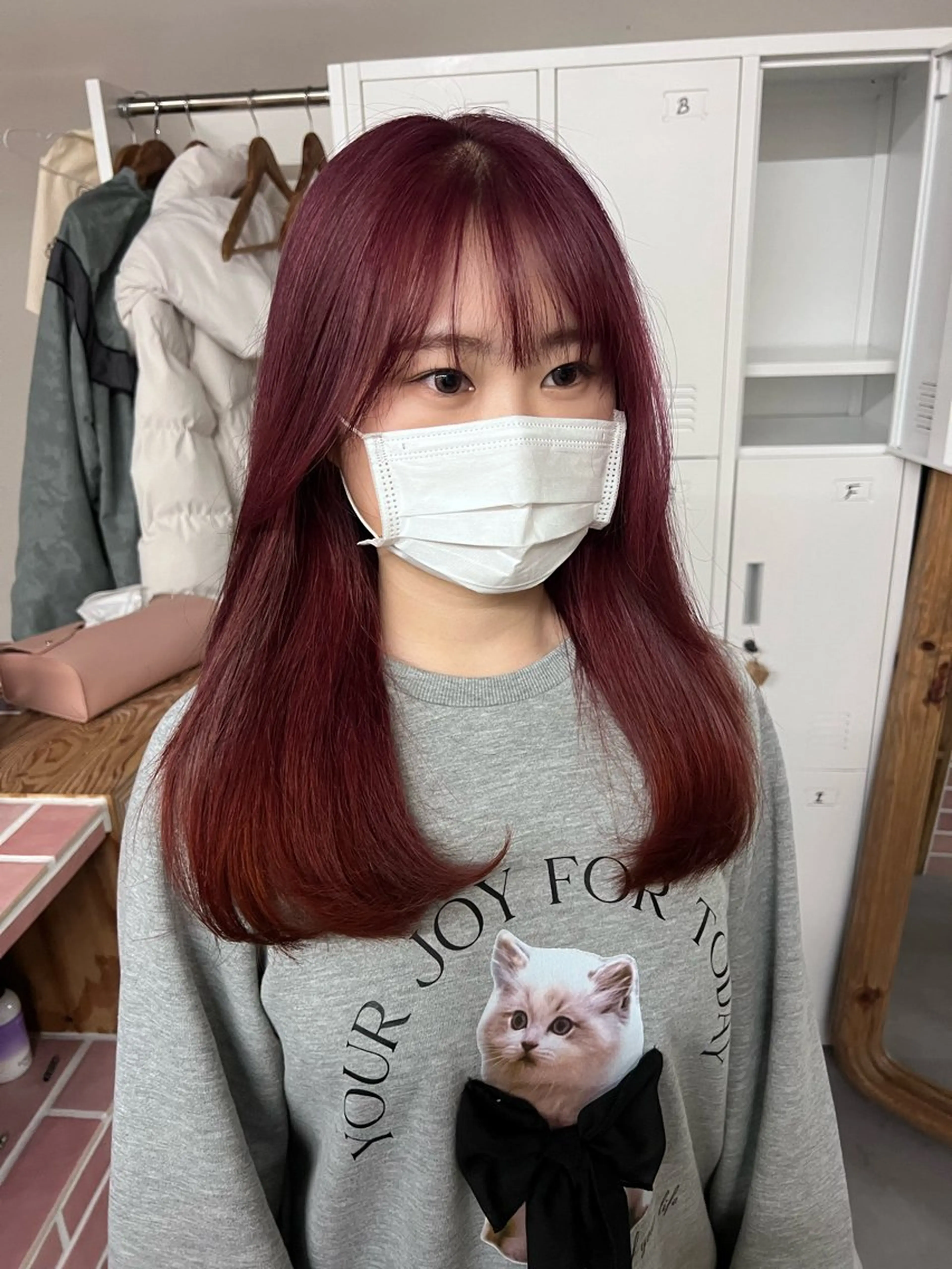 ロング カラー ヘアアレンジ ヘアカラー ハイトーン mamiのヘアスタイル