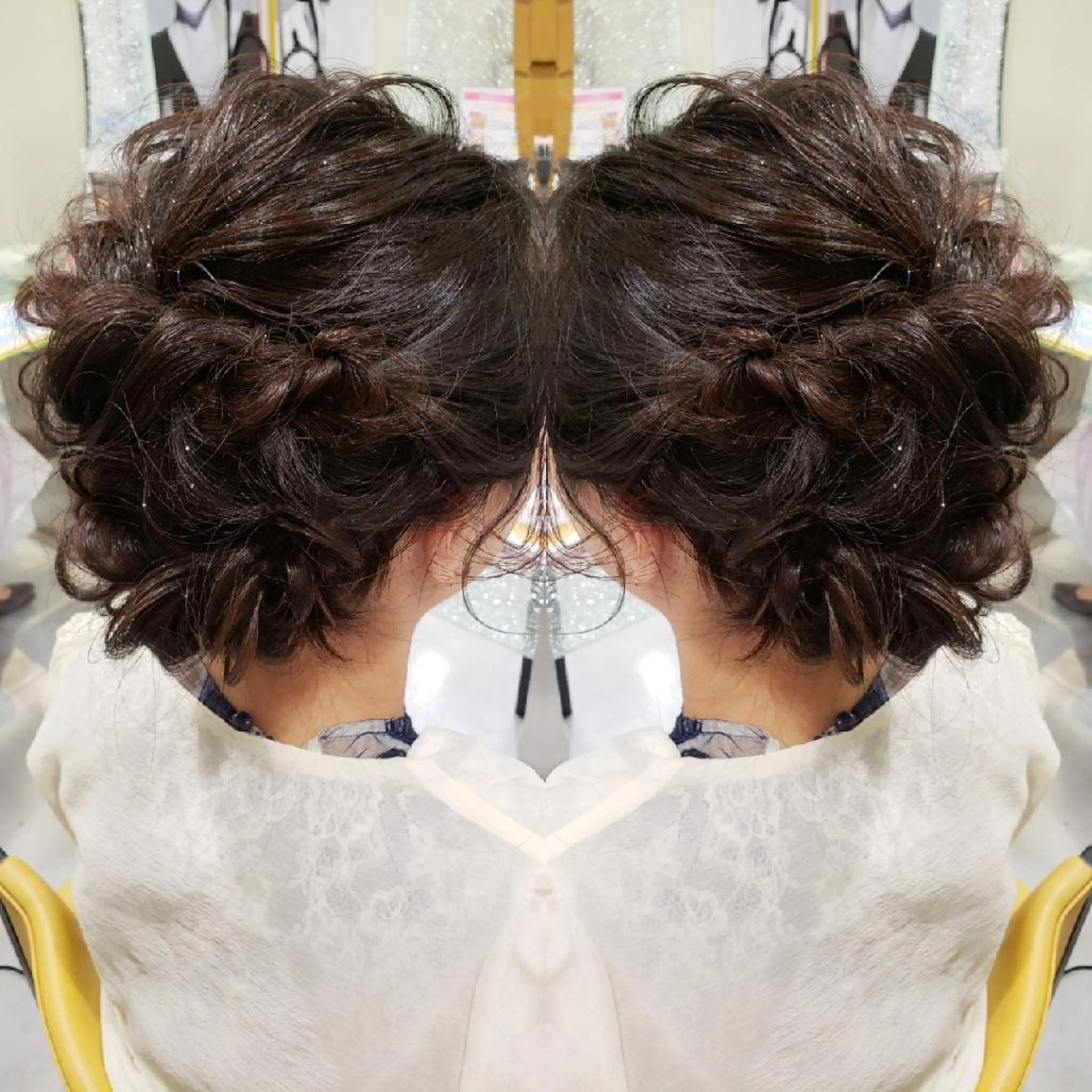 ヘアアレンジ ヘアセット EMANON名古屋所属・美谷添（ミヤゾエ） まどか大人ヘアサロンのヘアスタイル