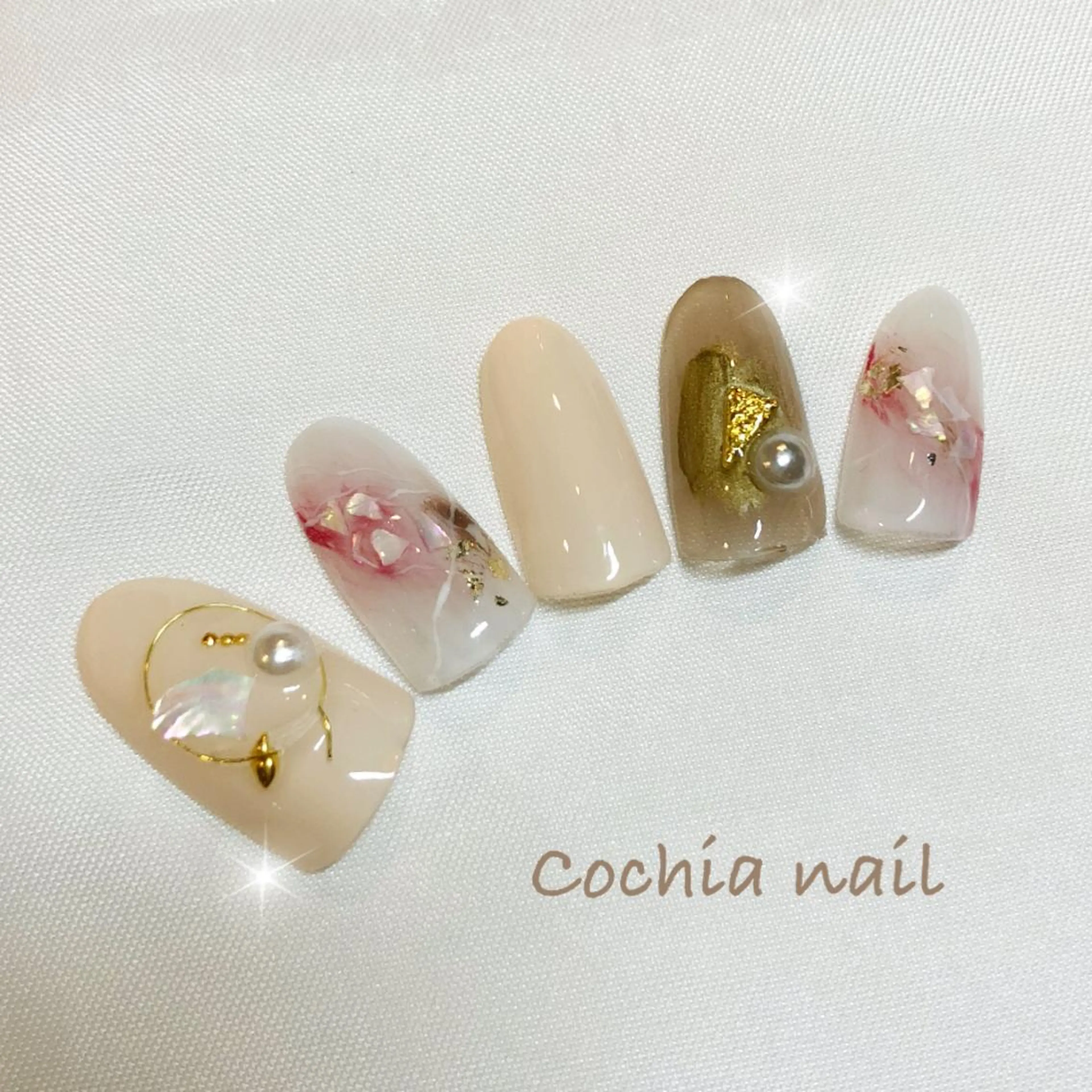 ネイル ハンドネイル ☆Cochia nail☆のネイルデザイン