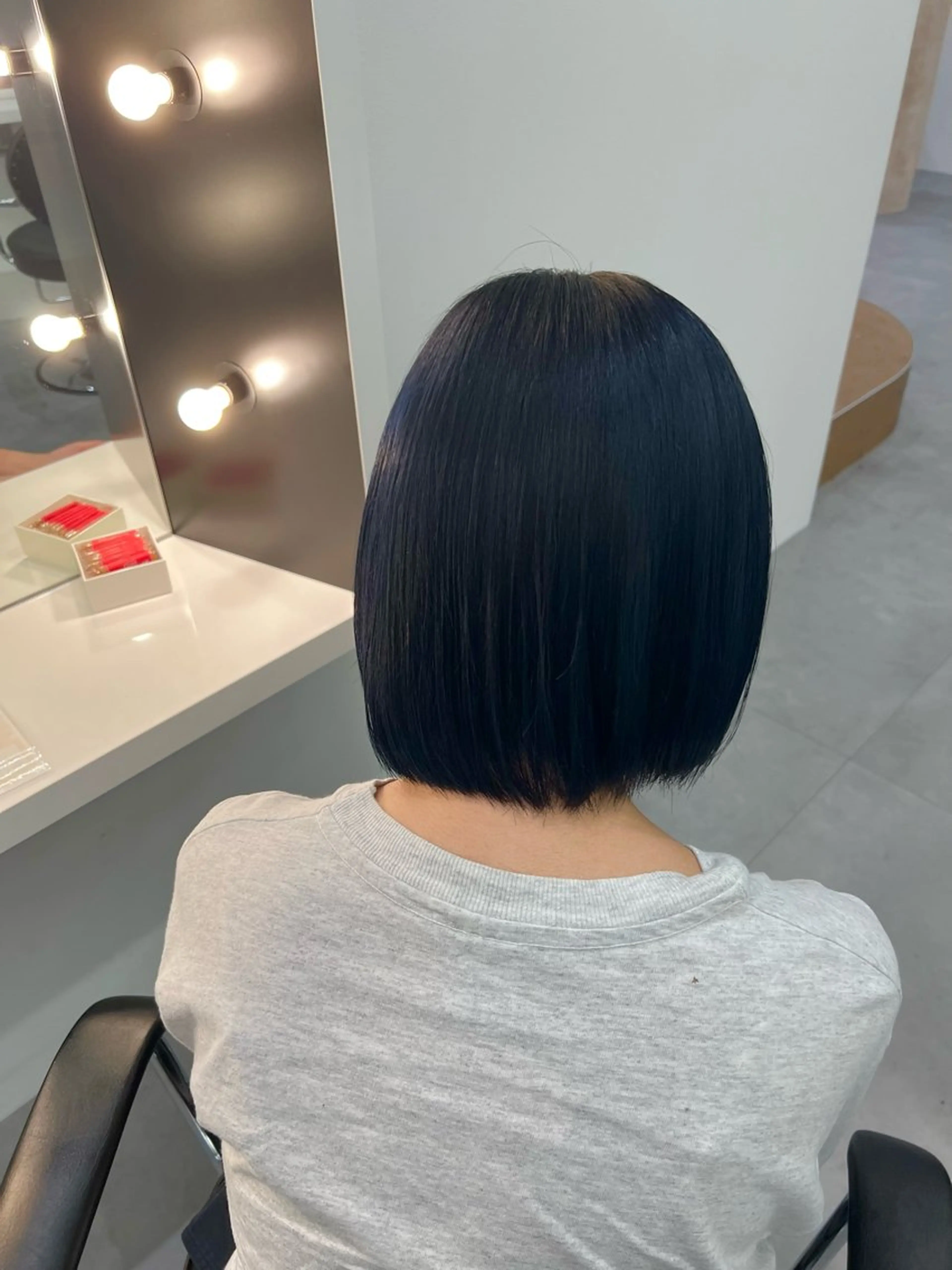 ショート ヘアカラー しゅういち/赤み消し カラー特化のヘアスタイル