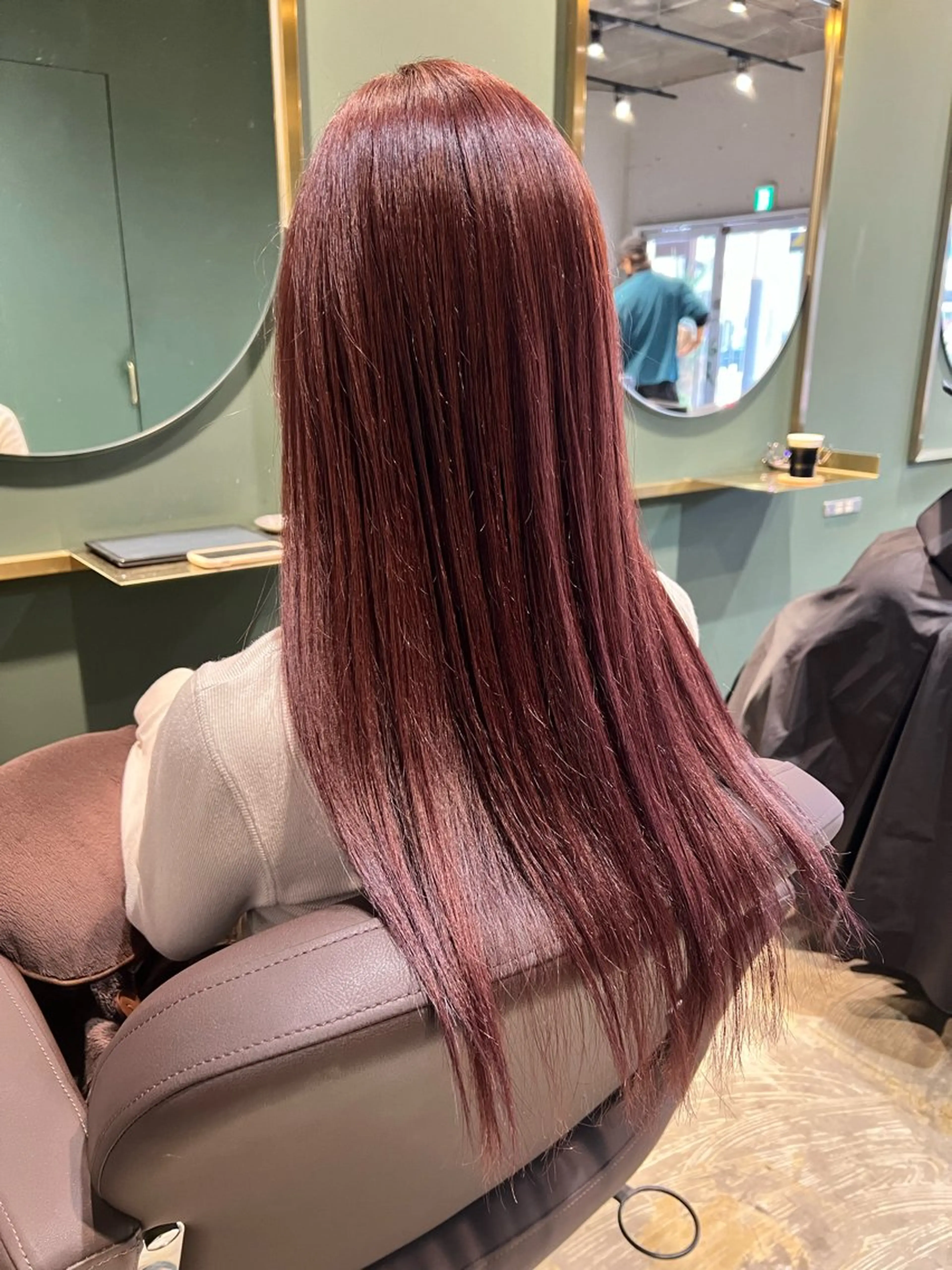 ロング カラー ヘアカラー トリートメント ヘッドスパ カラースペシャリスト しょう🧑🏼‍🎨のヘアスタイル