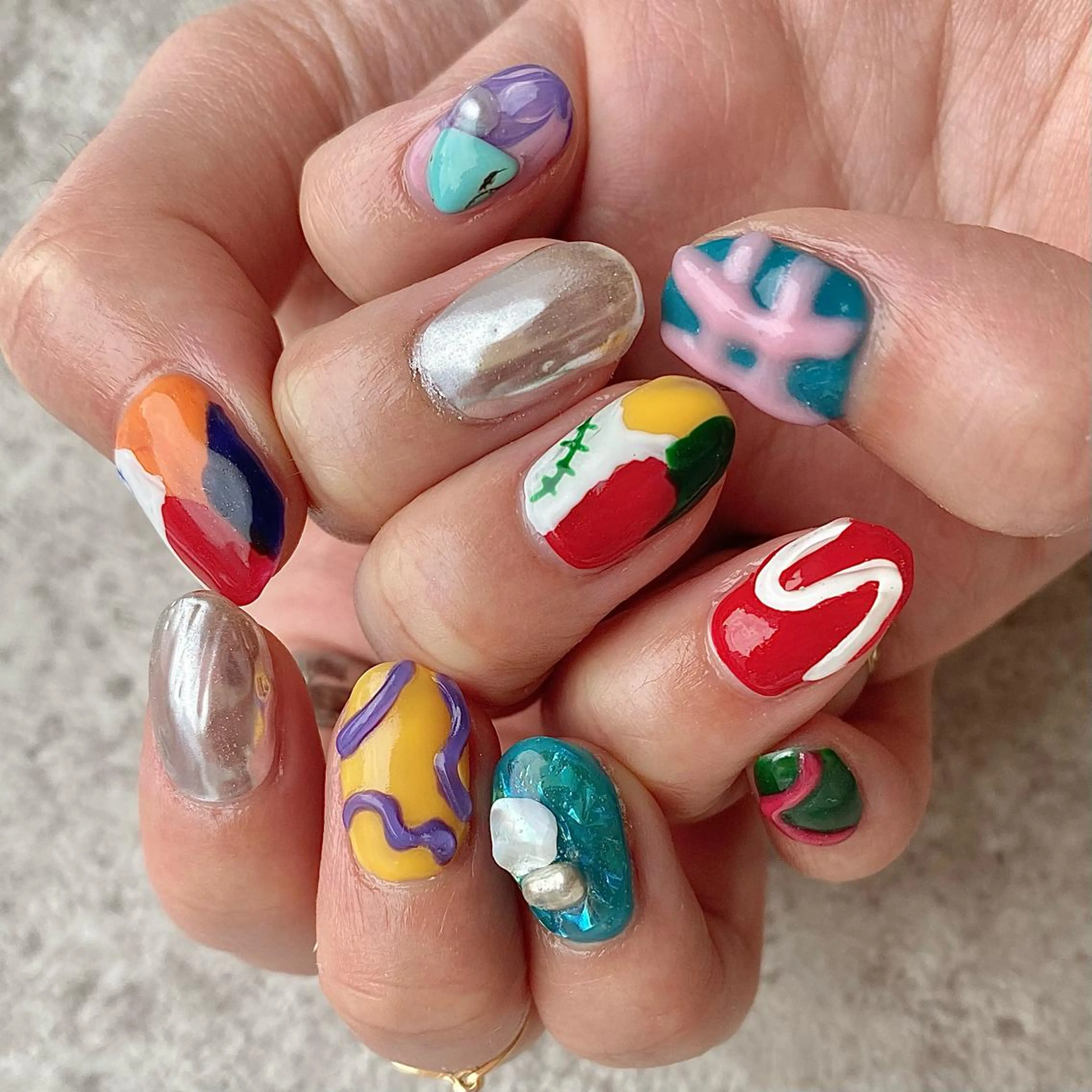 ネイル ハンドネイル ハンドケア ulu~new generation salon所属・ulu KURUMI💖のネイルデザイン