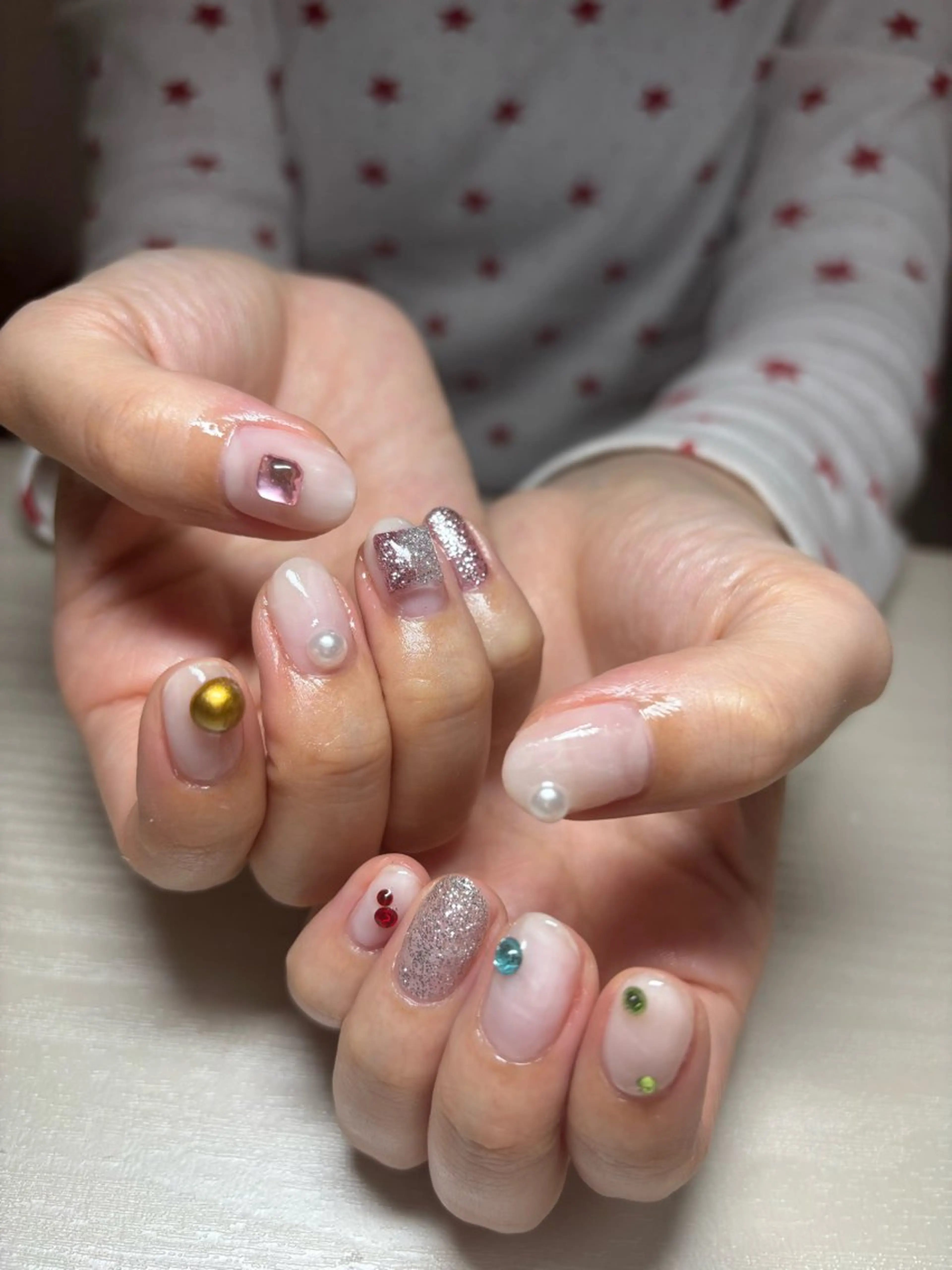 ネイル I P'ink nail salon所属・I pinknail 韓国風·持ち込み専門のネイルデザイン