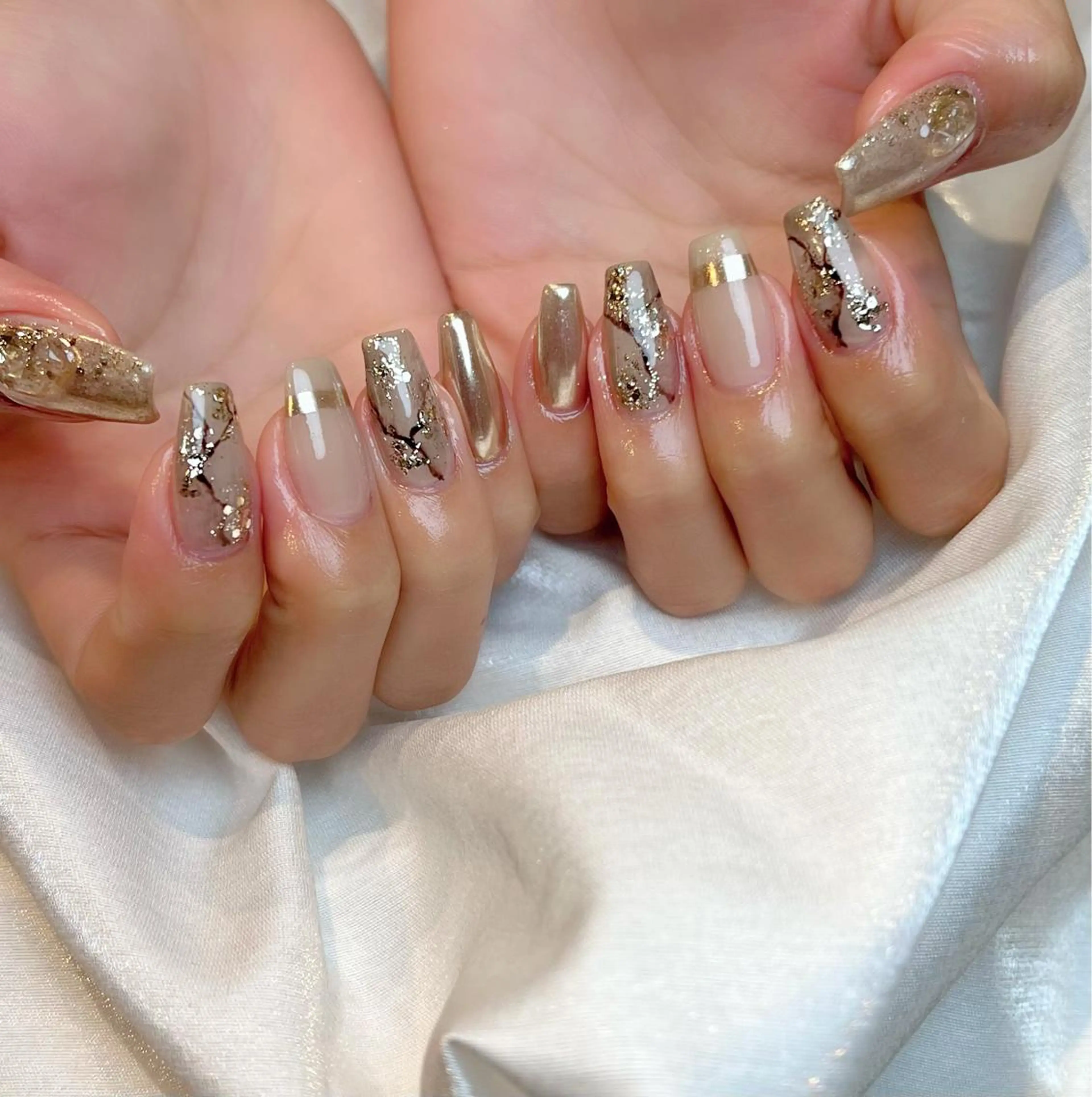 ネイル Lino+ ネイル&よもぎ蒸しのネイルデザイン