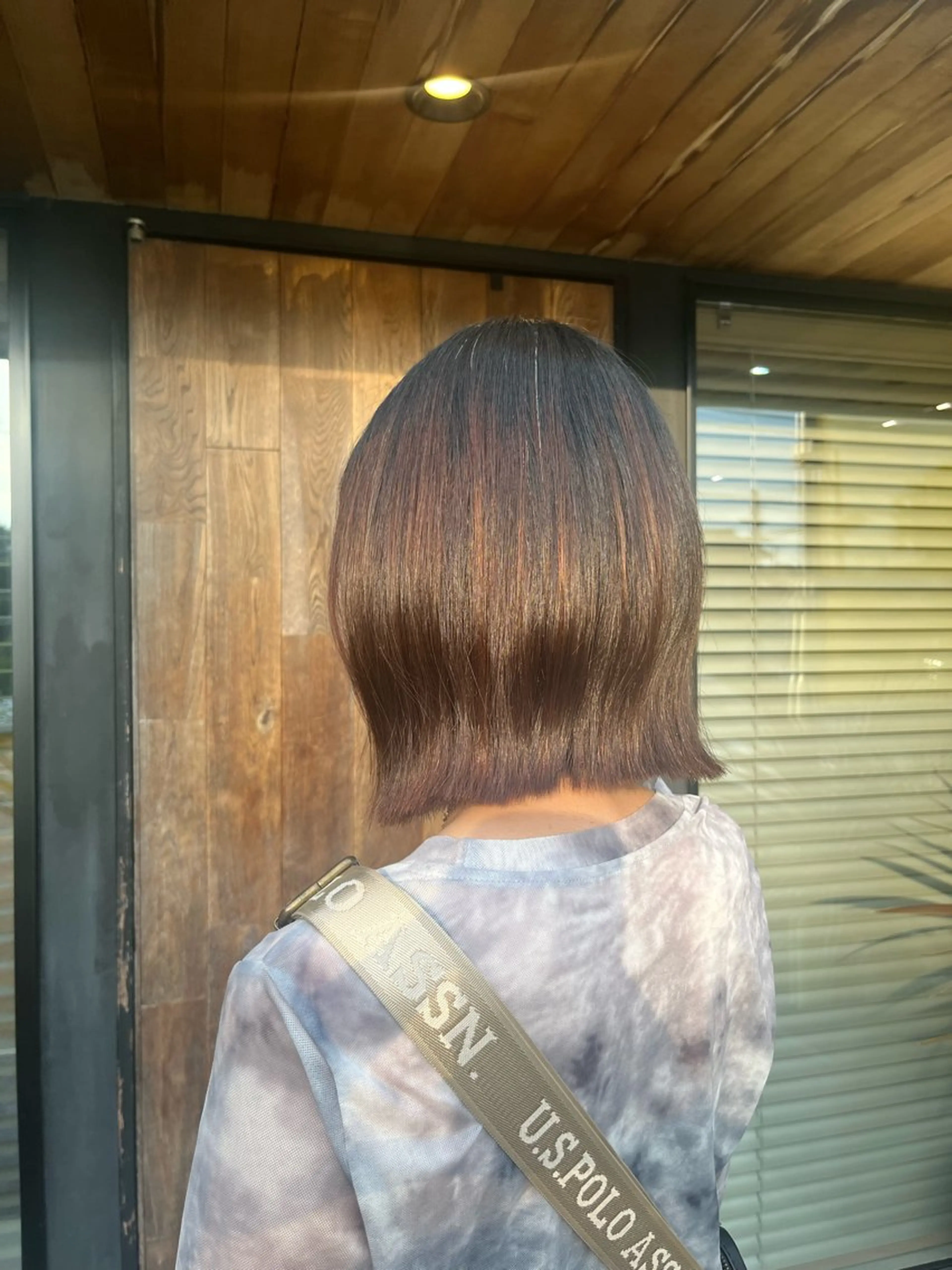 ミディアム ボブ 髪質改善 カット トリートメント -LOLAM-所属・井上 真佑のヘアスタイル