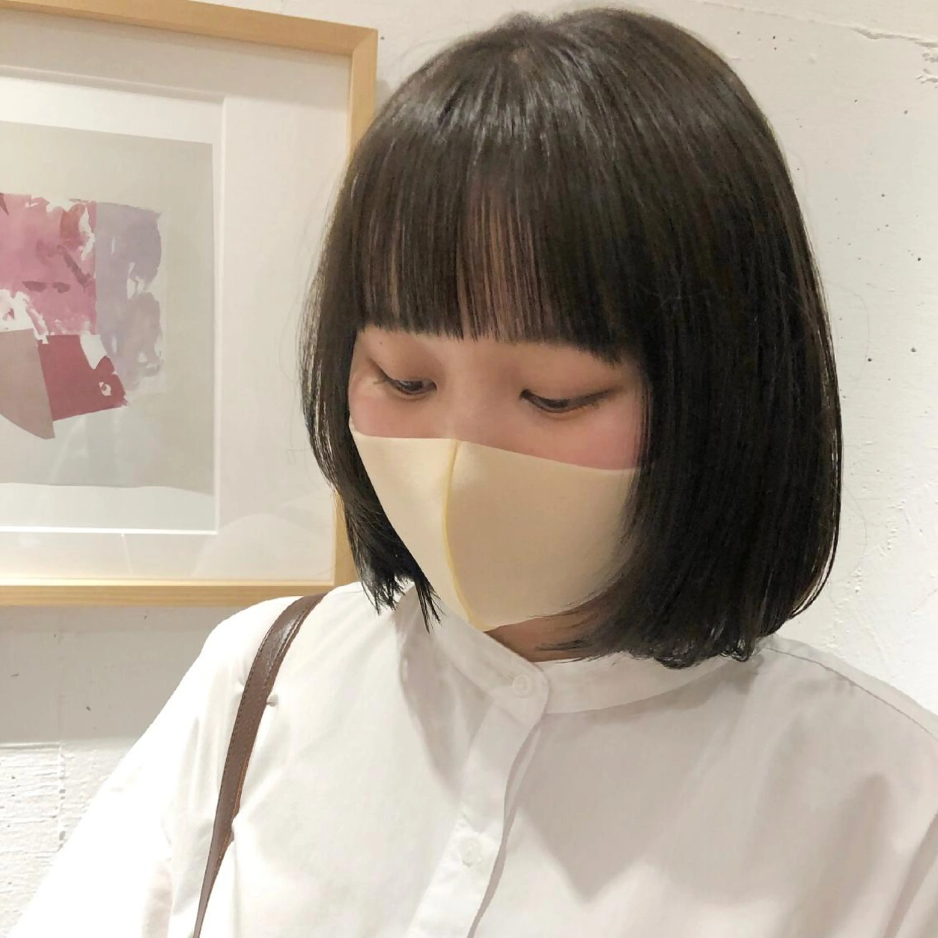 ショート カラー パーマ ヘアアレンジ メンズ キッズ ネイル マツエク・マツパ アイブロウ お洒落パーマ/ボブ ❄️Tomoka❄️のヘアスタイル