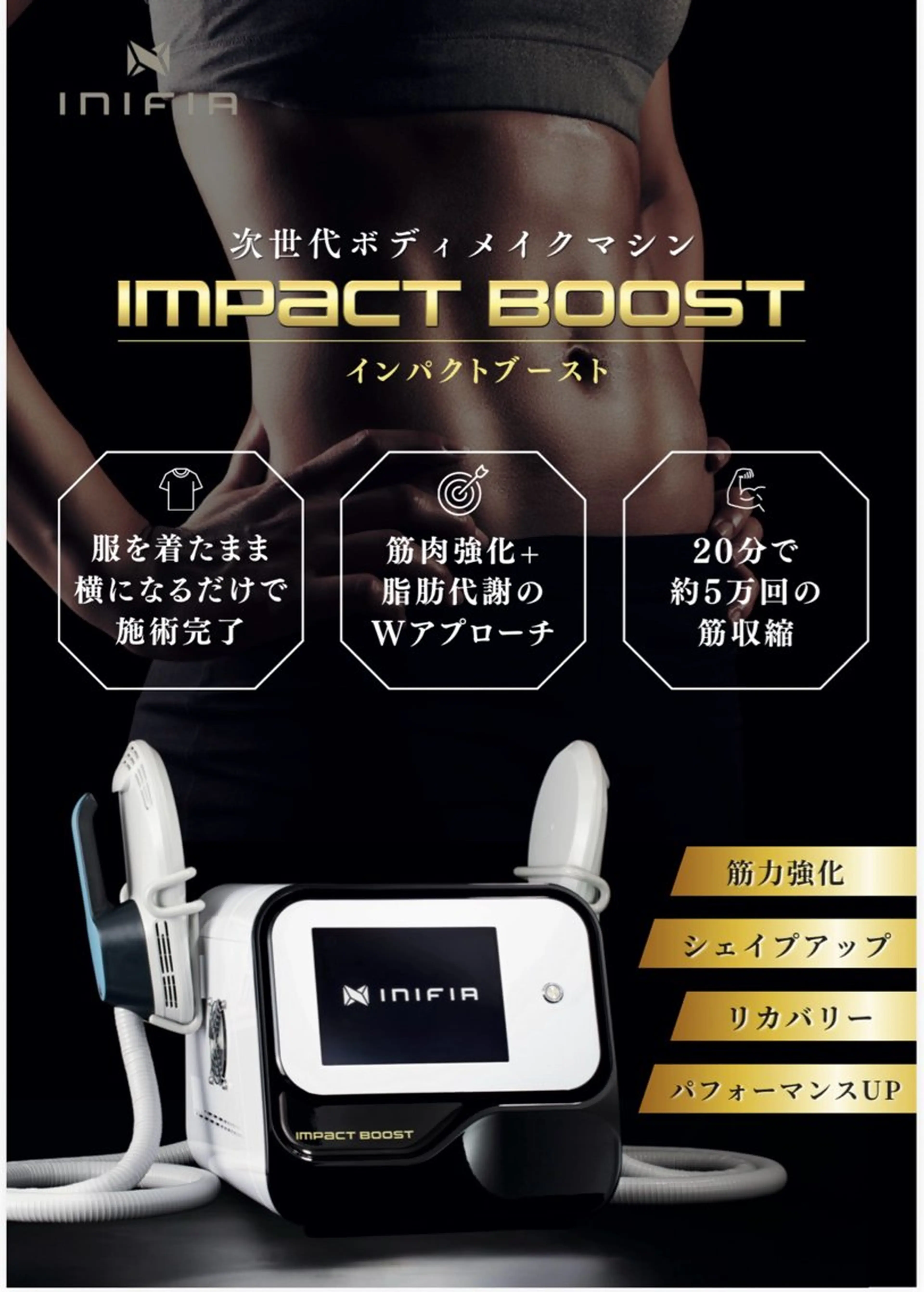 骨盤底筋×お腹引き締め✨インパクトブースト体験の写真