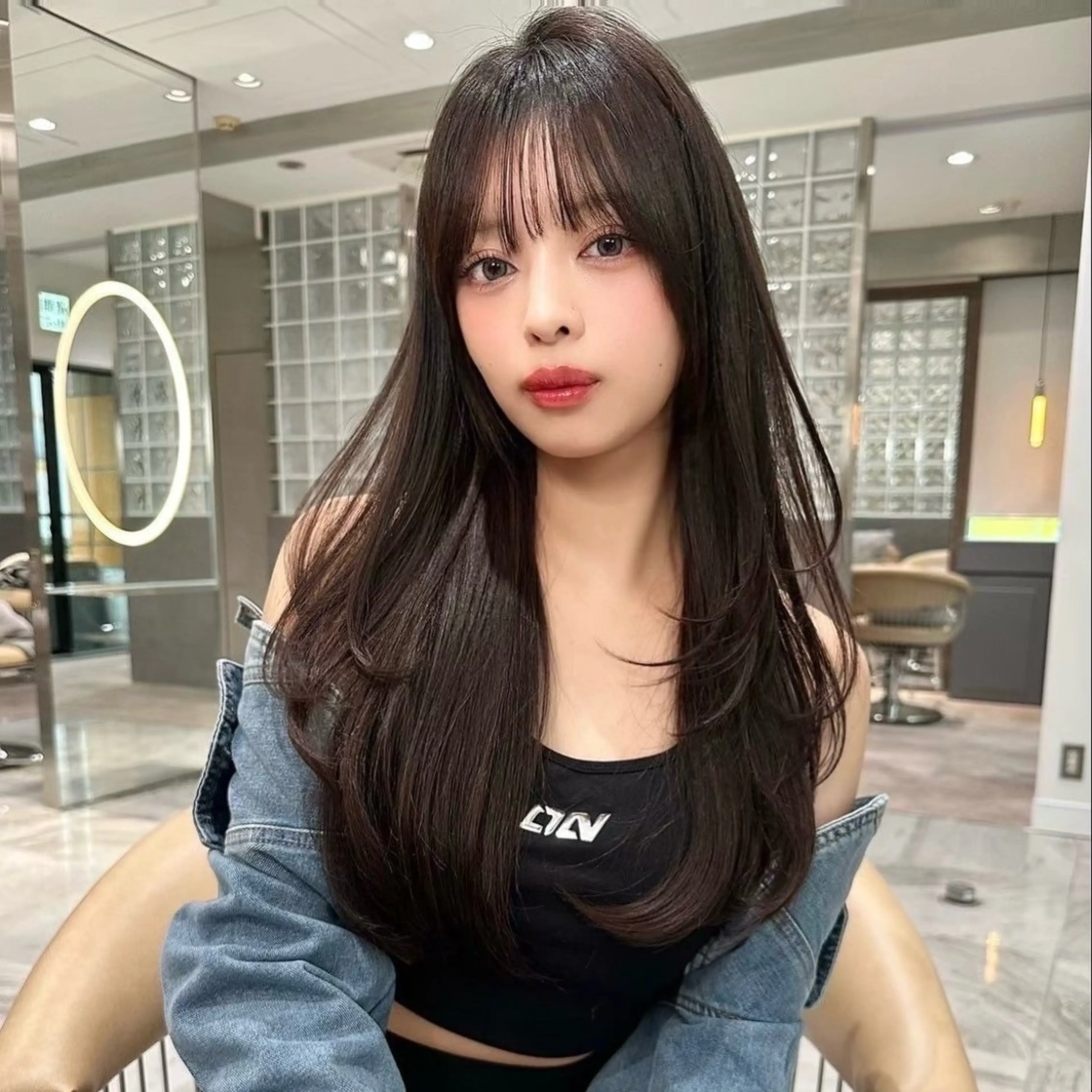 ロング Lond roseのヘアスタイル