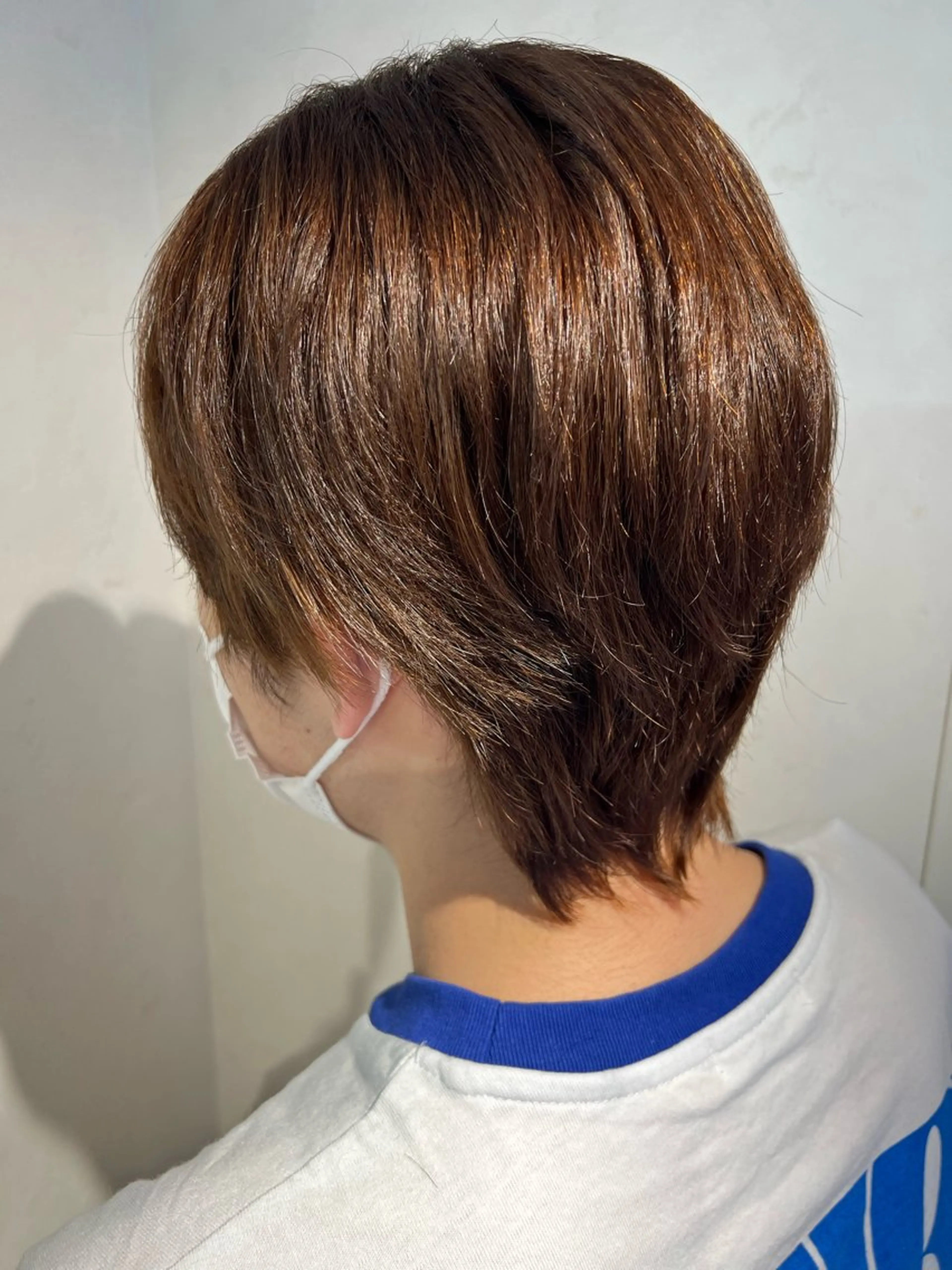 ショート ヘアカラー 吉田 眞のヘアスタイル