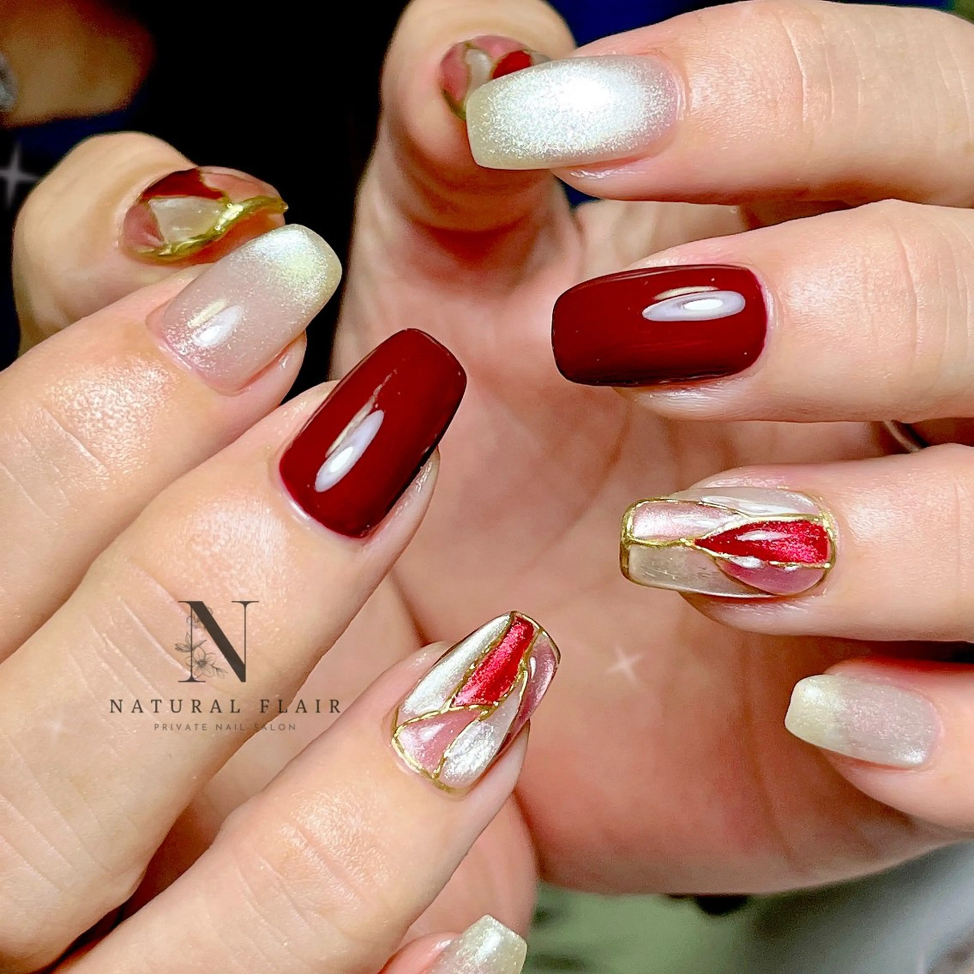 ネイル ハンドネイル natural flairのネイルデザイン