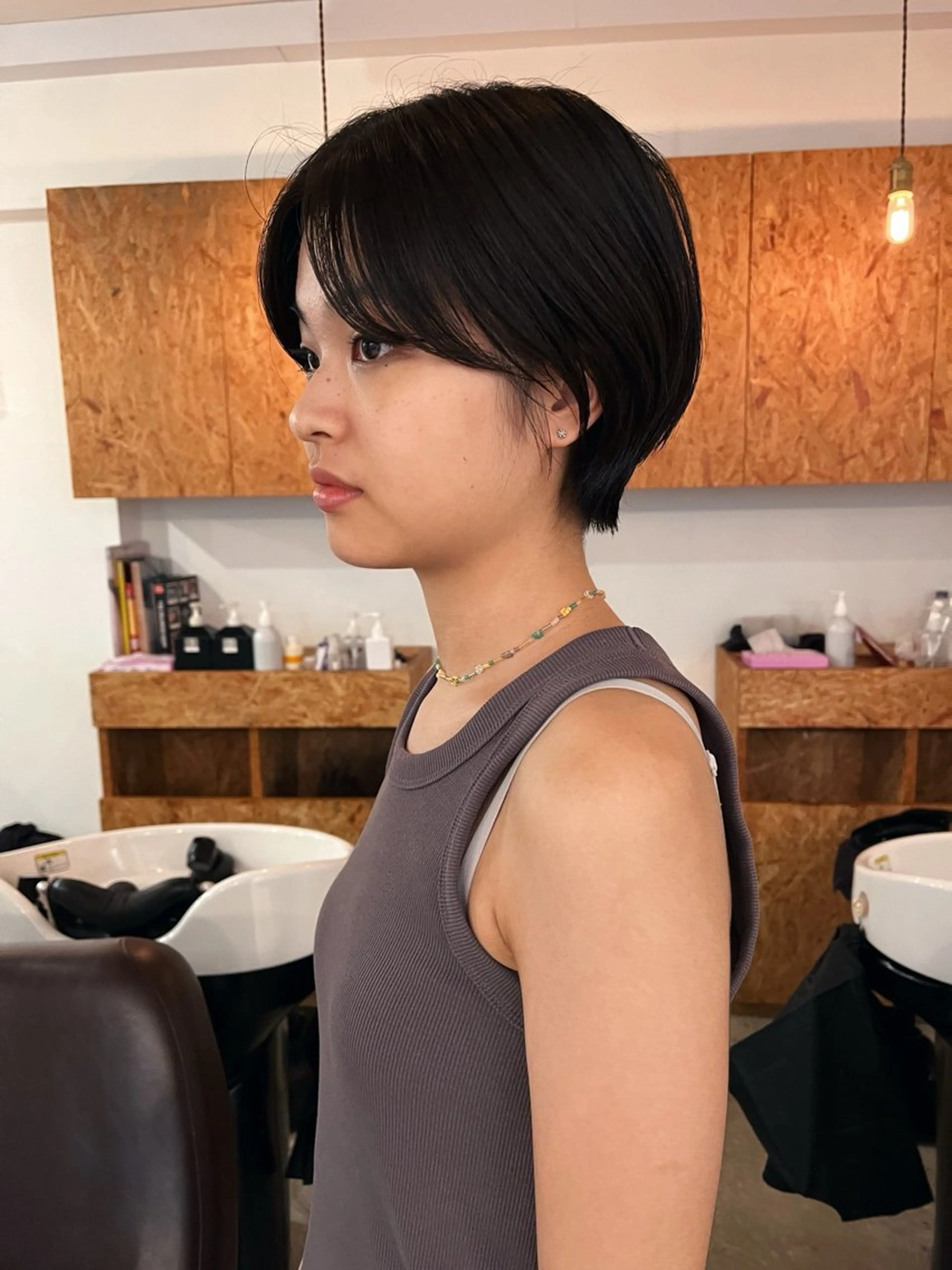 ショート ショートヘア 暖色/パーマ 🌼クニトウメイのヘアスタイル