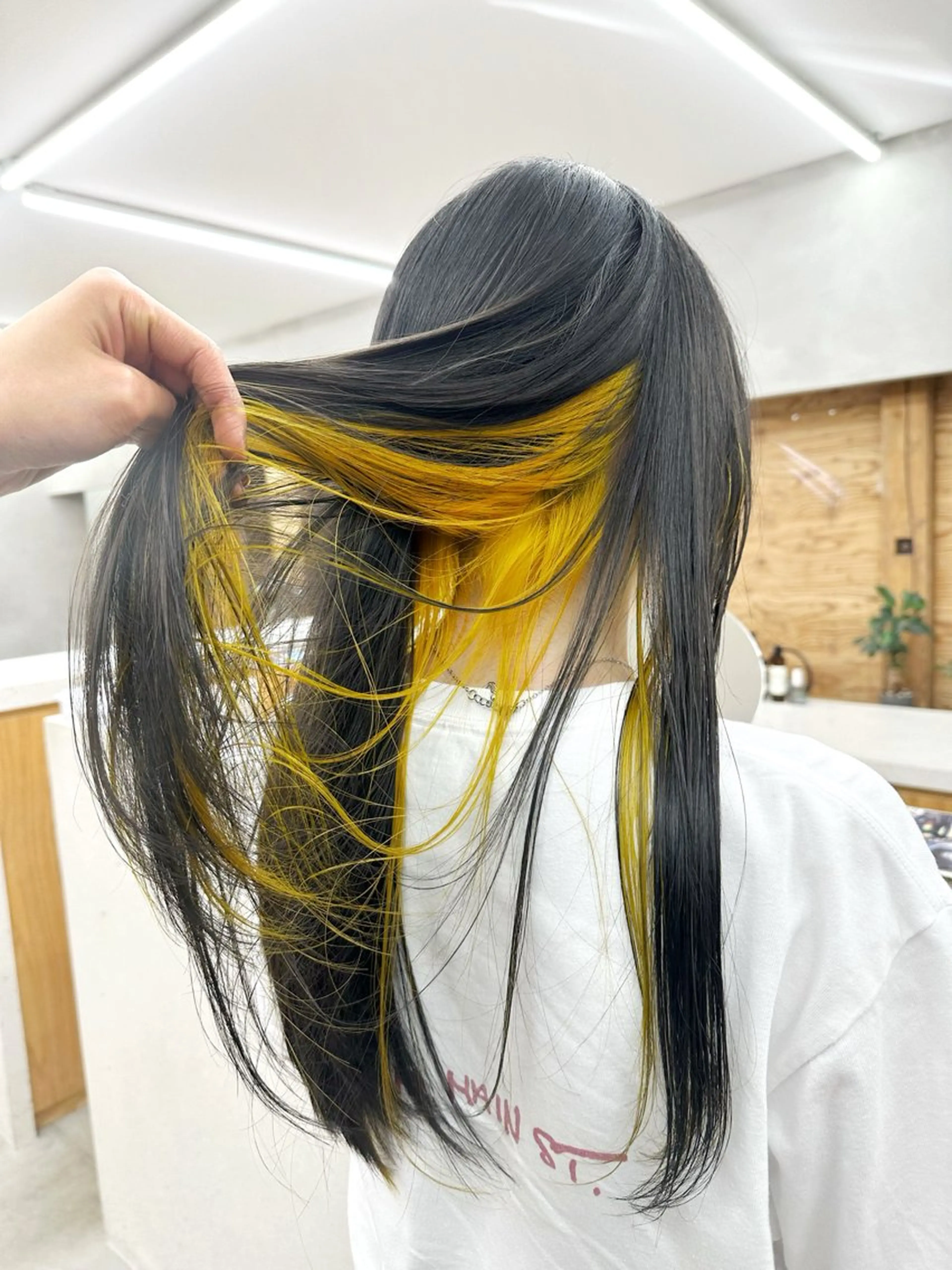 ロング カラー カット ヘアカラー 榛地 渉馬のヘアスタイル